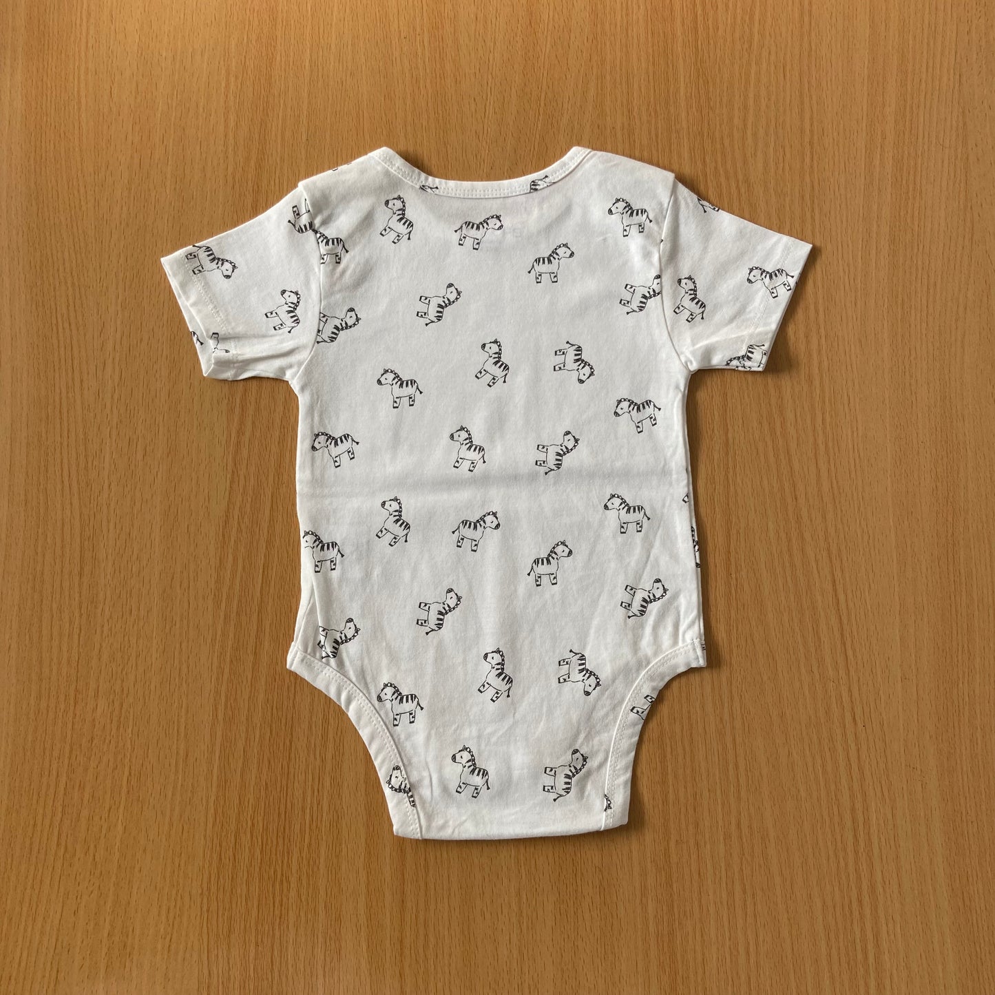 Organic Cotton Unisex Infant Romper with Cute Prints – Half Sleeve IP14