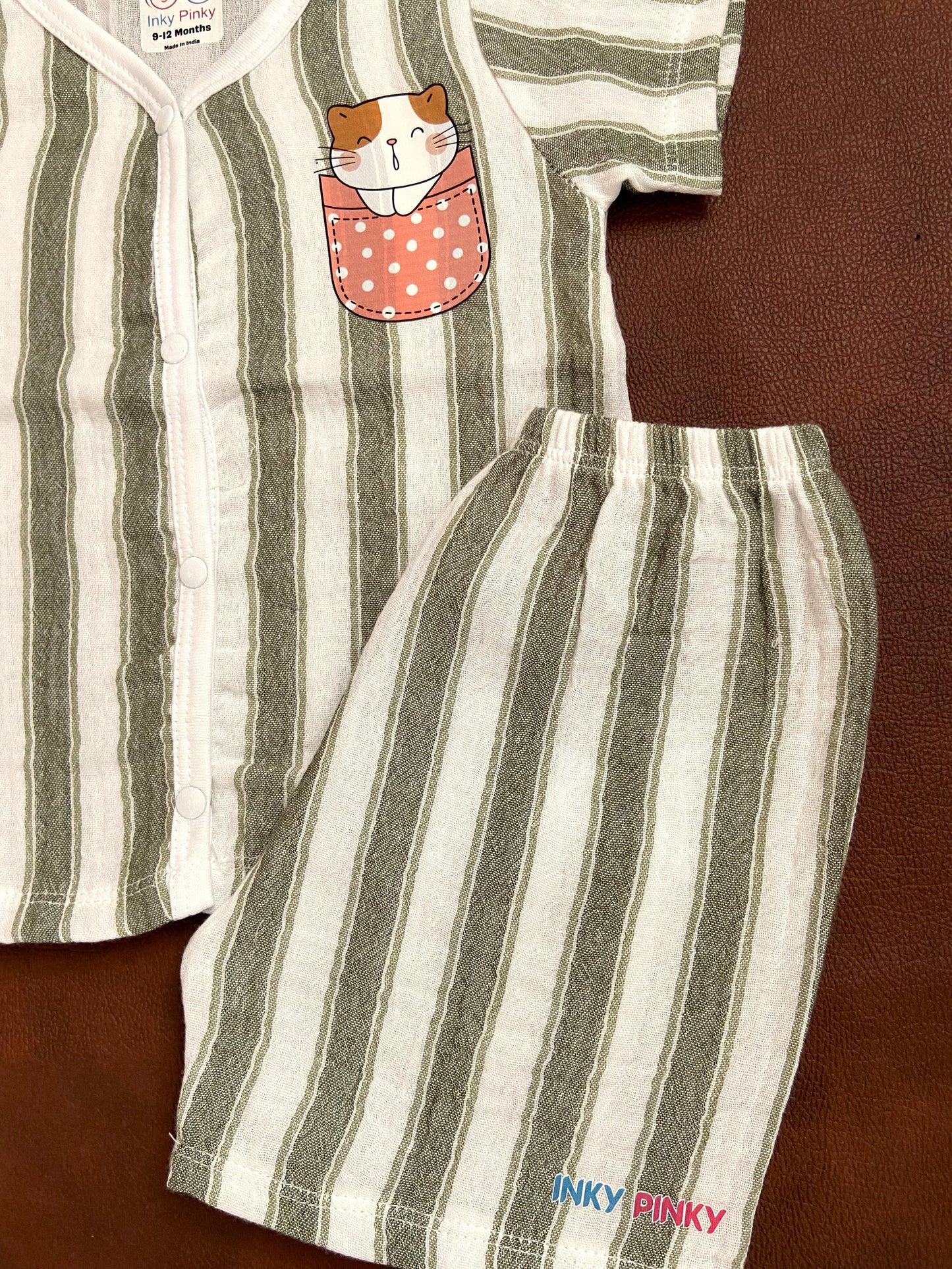 Organic Cotton Unisex Muslin Co-Ord Premium Cotton