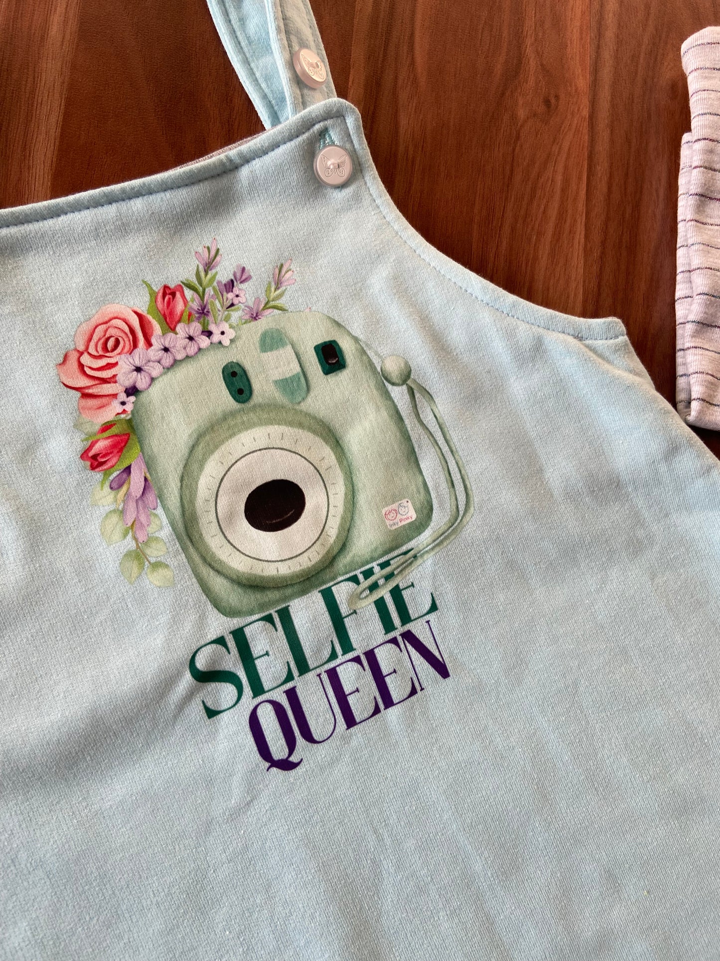 Girl Dress with T-Shirt Set