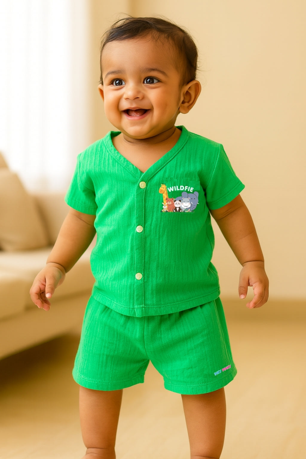 Organic Cotton Unisex Muslin Co-Ord Premium Cotton