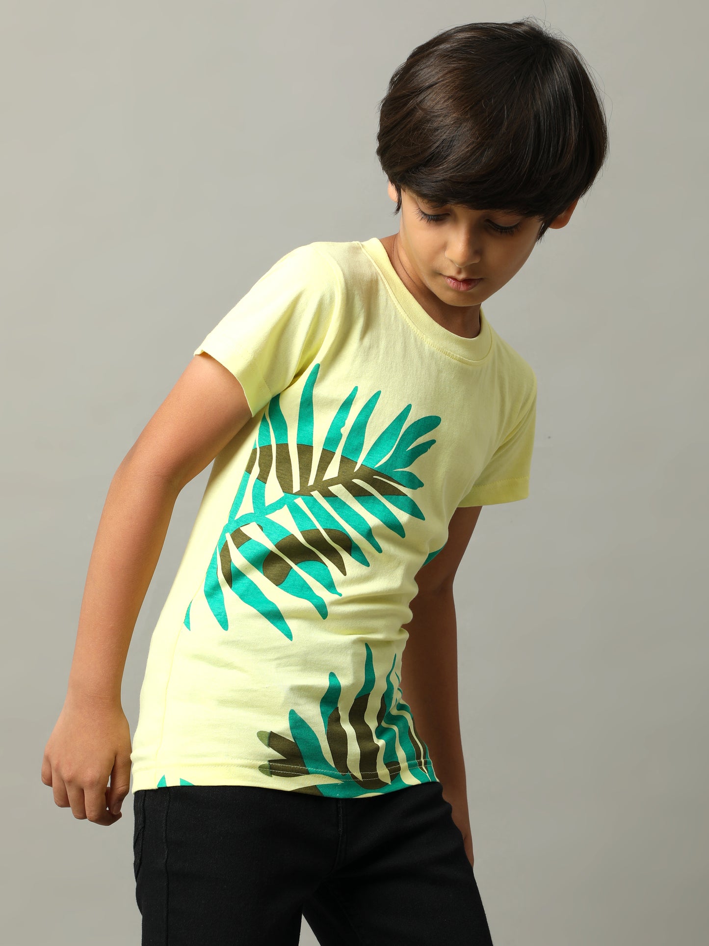 BOYS PRINTED COTTON T-SHIRT