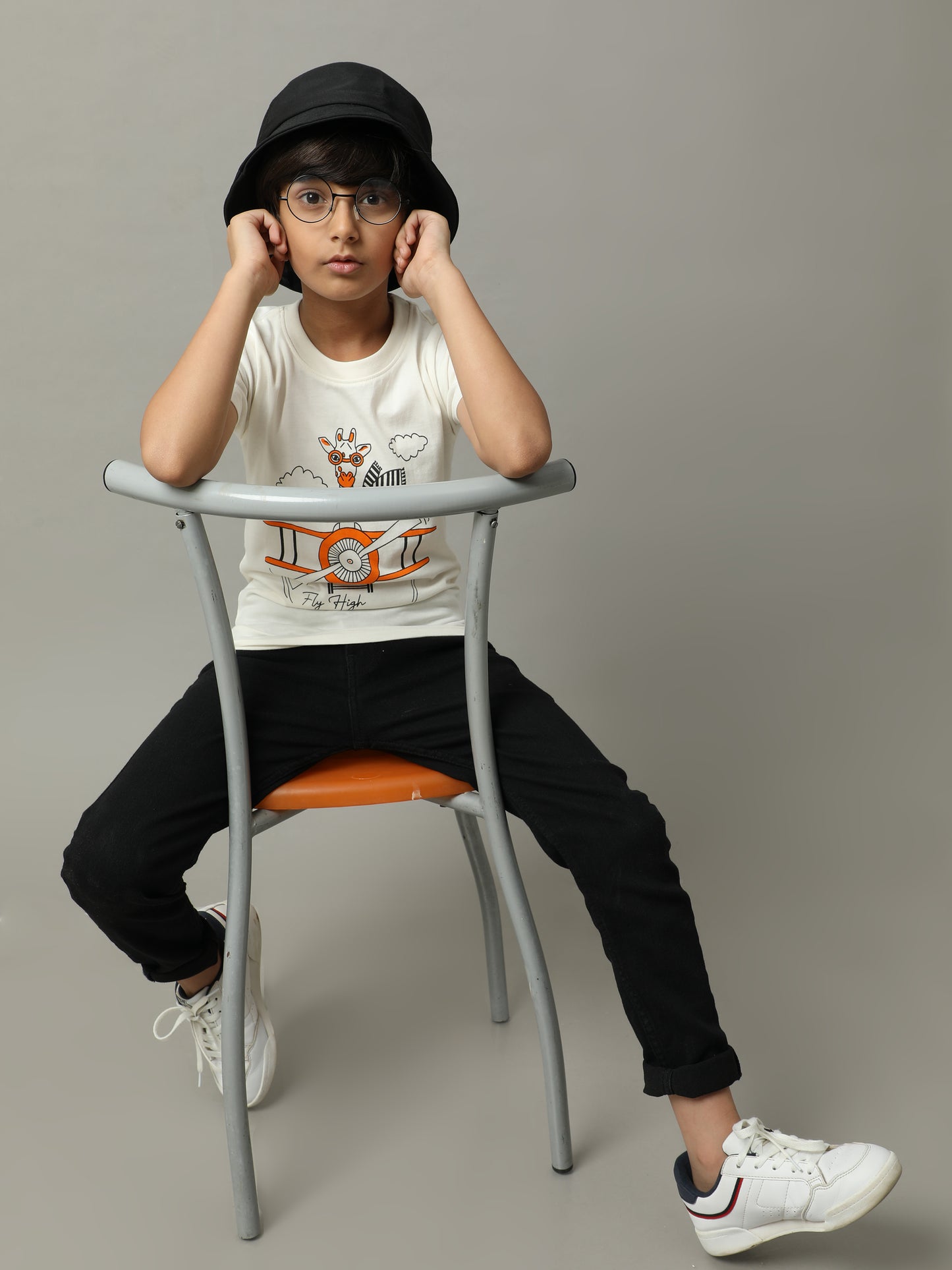 BOYS PRINTED COTTON T-SHIRT