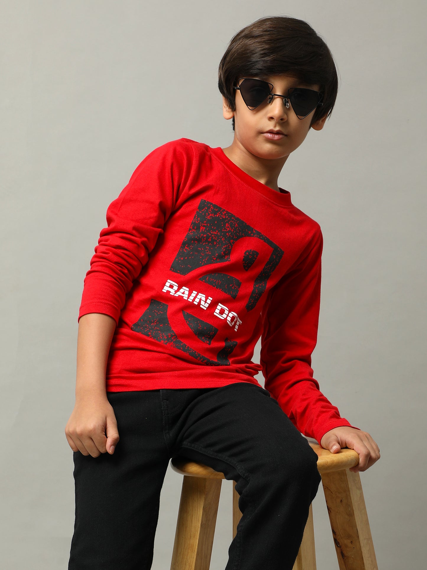 BOYS PRINTED COTTON T-SHIRT