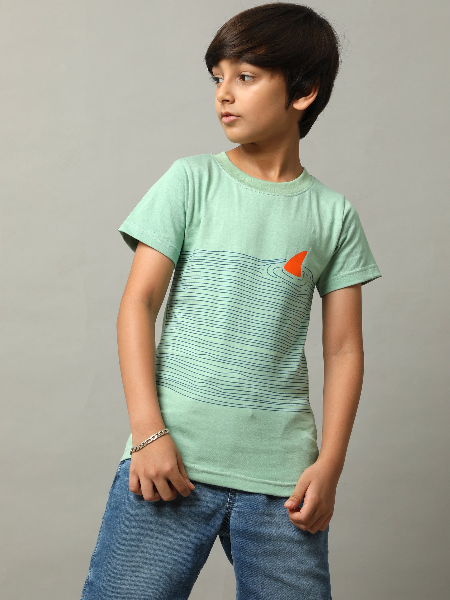 BOYS PRINTED COTTON T-SHIRT