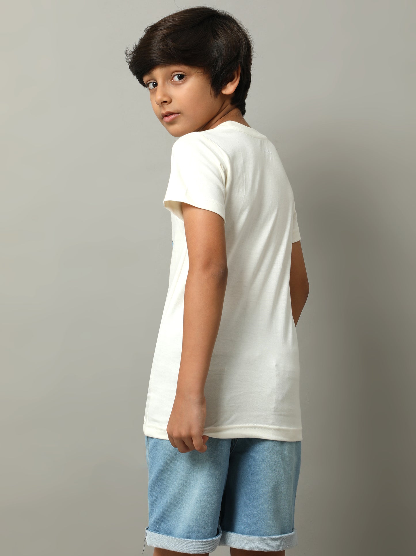 BOYS PRINTED COTTON T-SHIRT