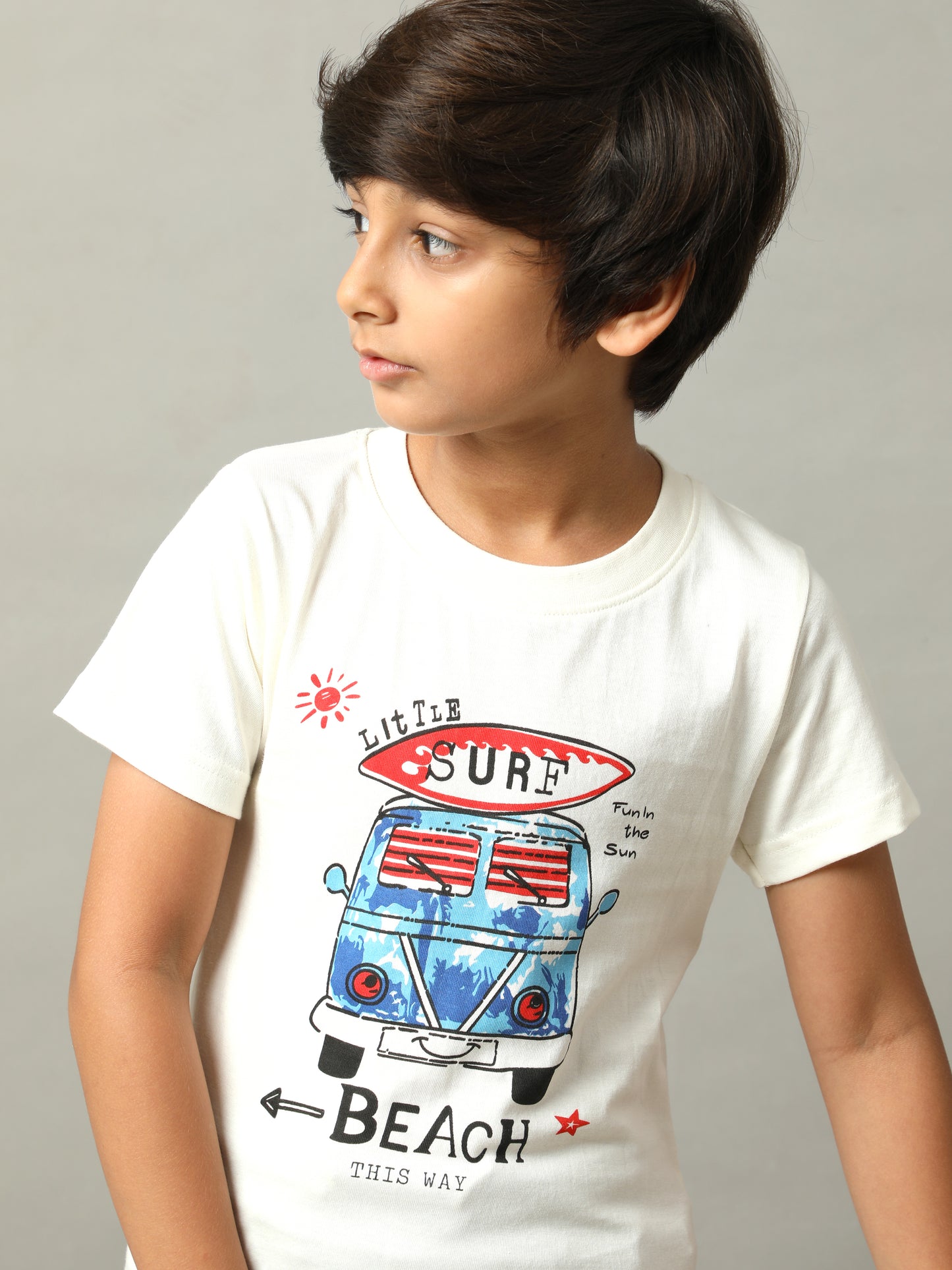BOYS PRINTED COTTON T-SHIRT