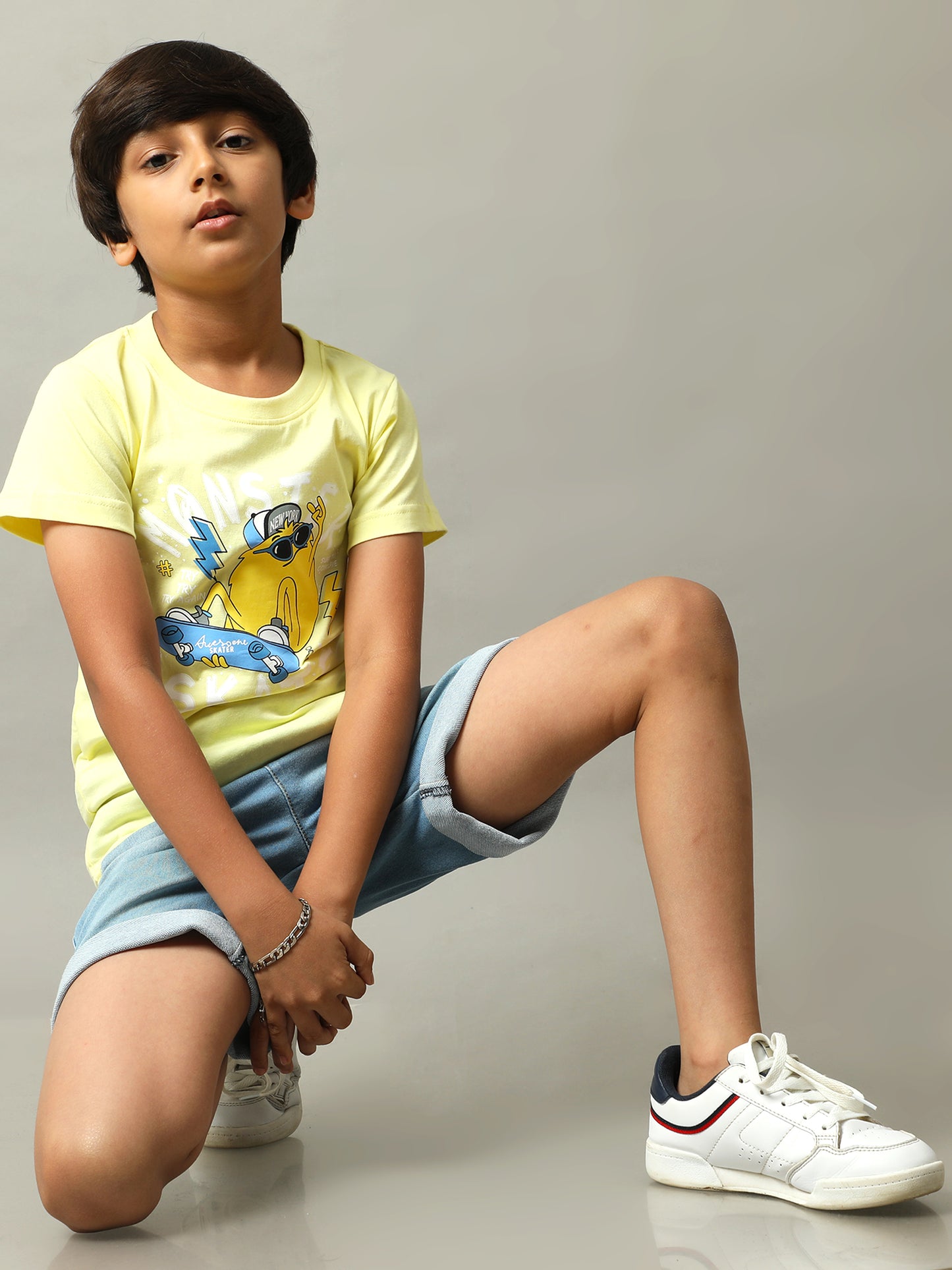 BOYS PRINTED COTTON T-SHIRT