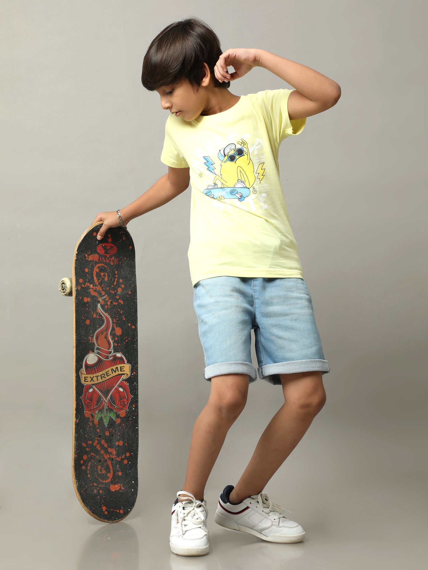 BOYS PRINTED COTTON T-SHIRT