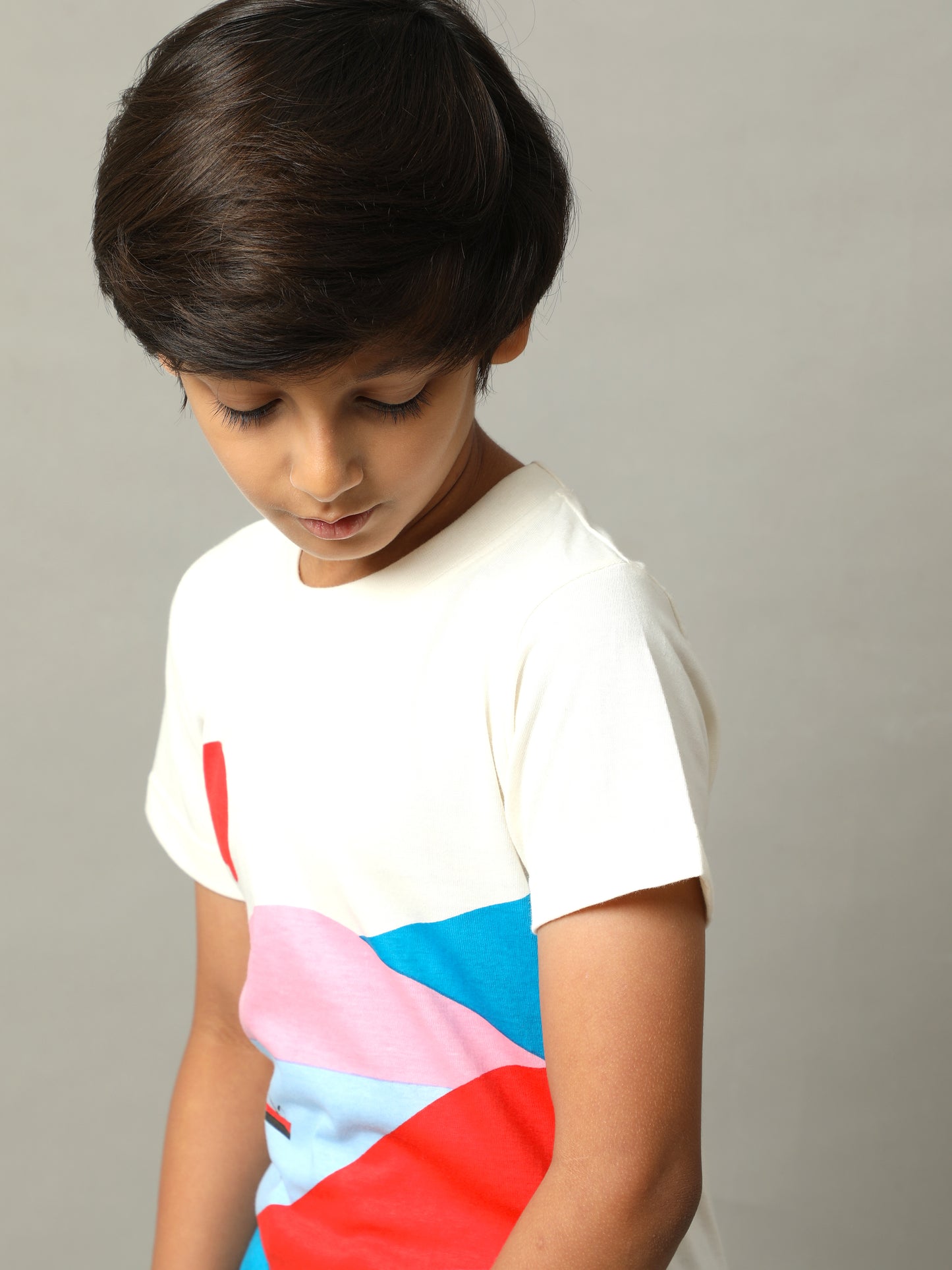 BOYS PRINTED COTTON T-SHIRT
