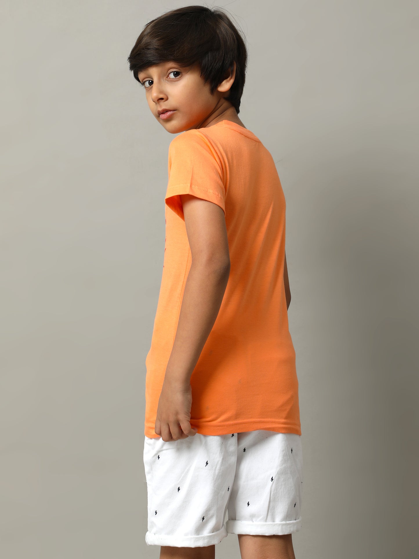 BOYS PRINTED COTTON T-SHIRT