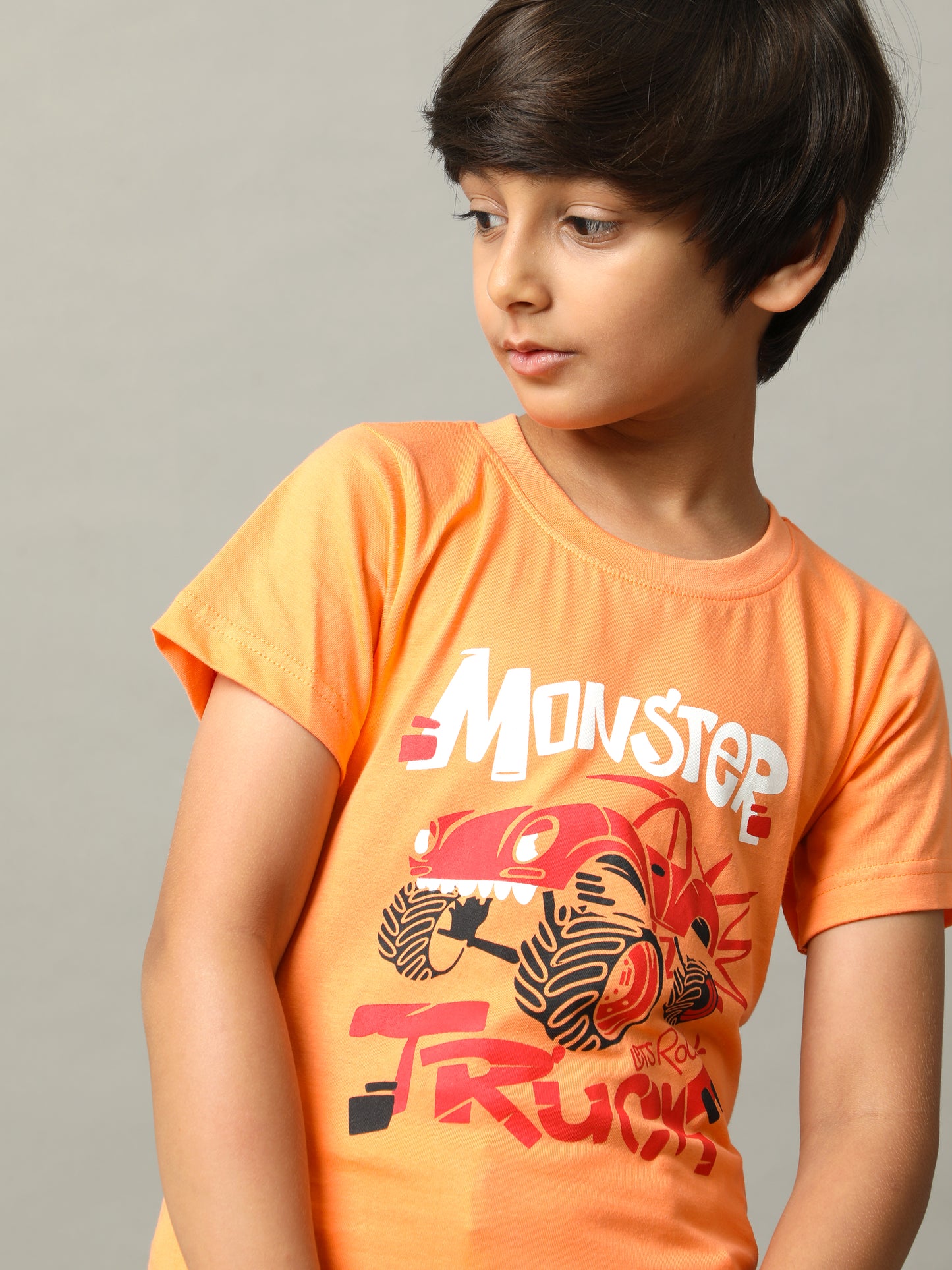 BOYS PRINTED COTTON T-SHIRT