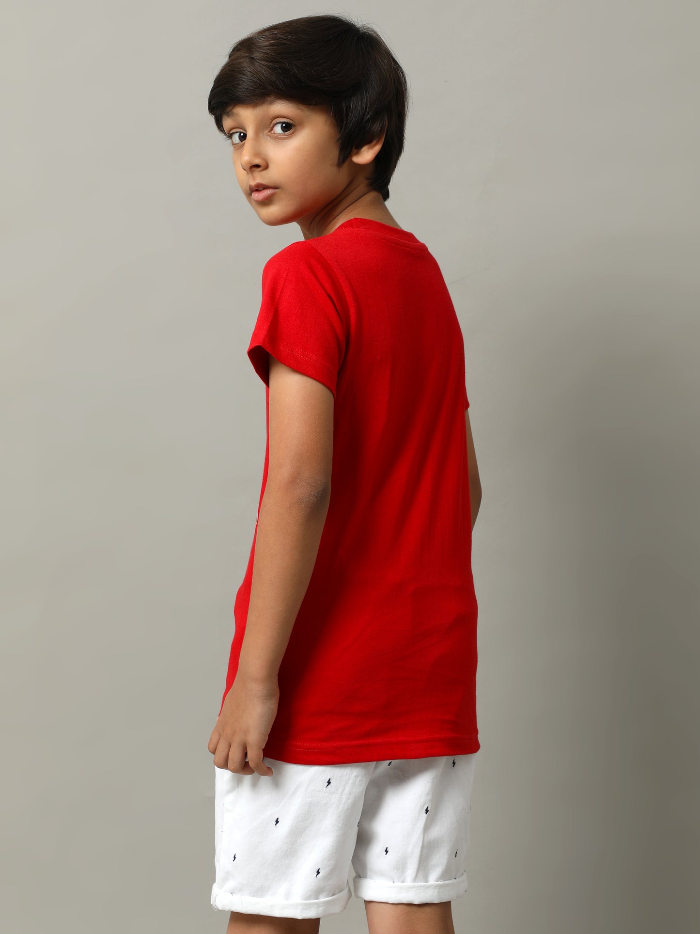 BOYS PRINTED COTTON T-SHIRT