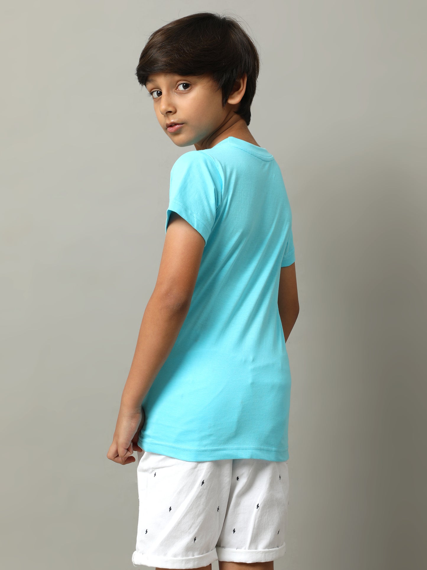 BOYS PRINTED COTTON T-SHIRT