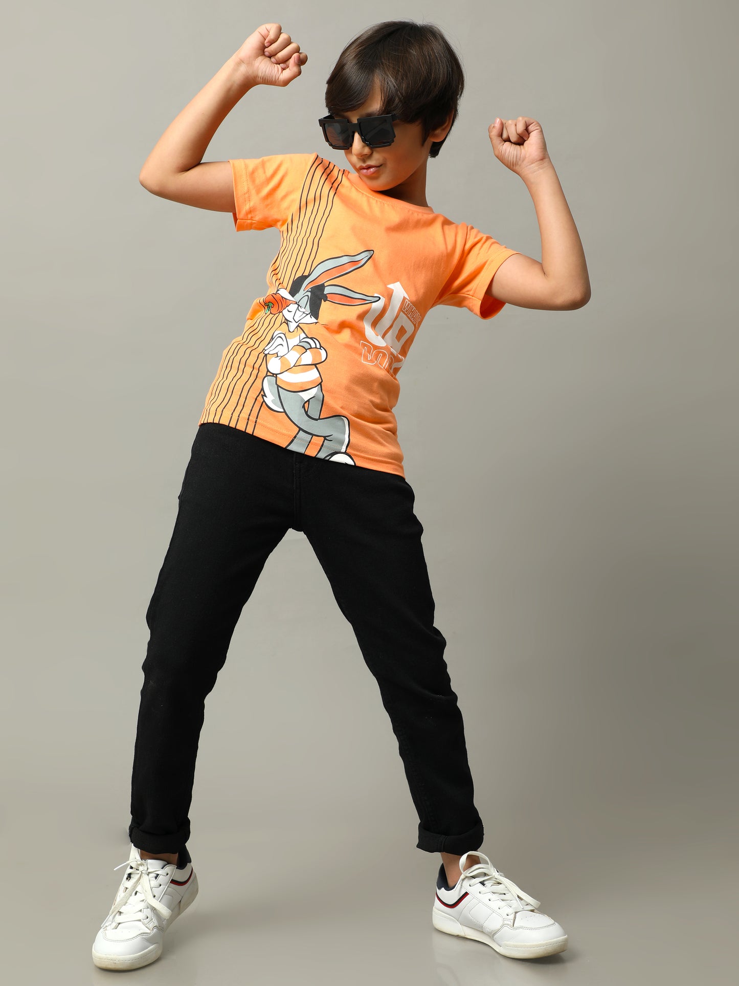 BOYS PRINTED COTTON T-SHIRT