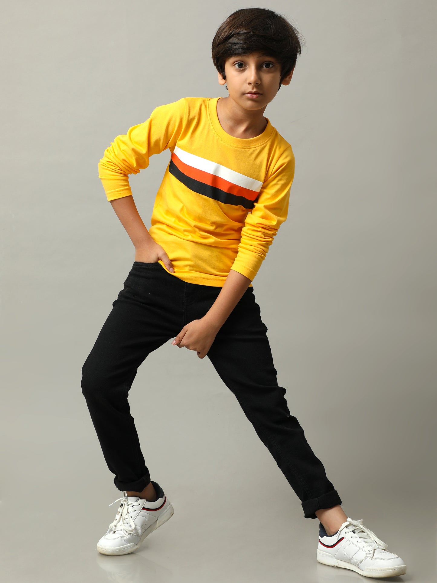 BOYS PRINTED COTTON T-SHIRT
