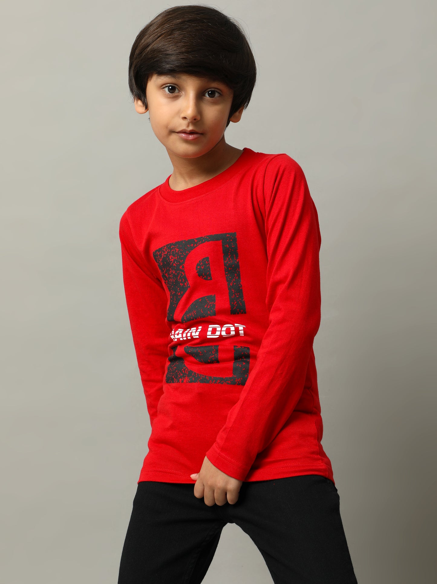 BOYS PRINTED COTTON T-SHIRT