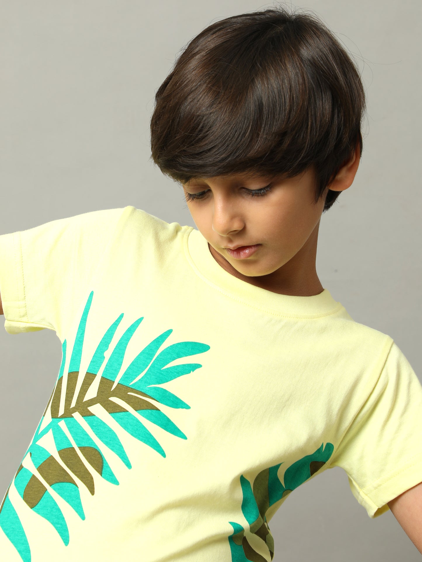 BOYS PRINTED COTTON T-SHIRT