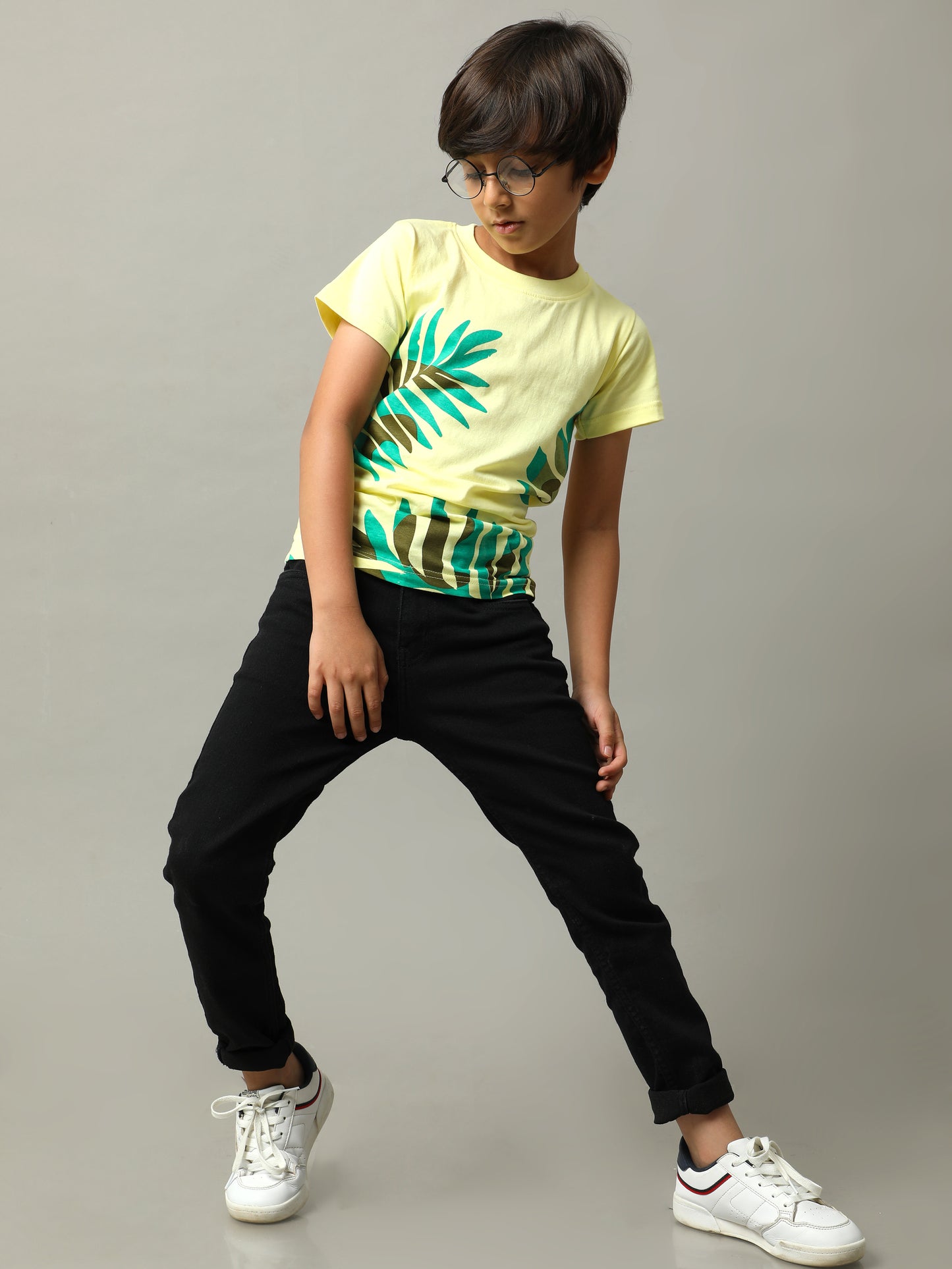 BOYS PRINTED COTTON T-SHIRT