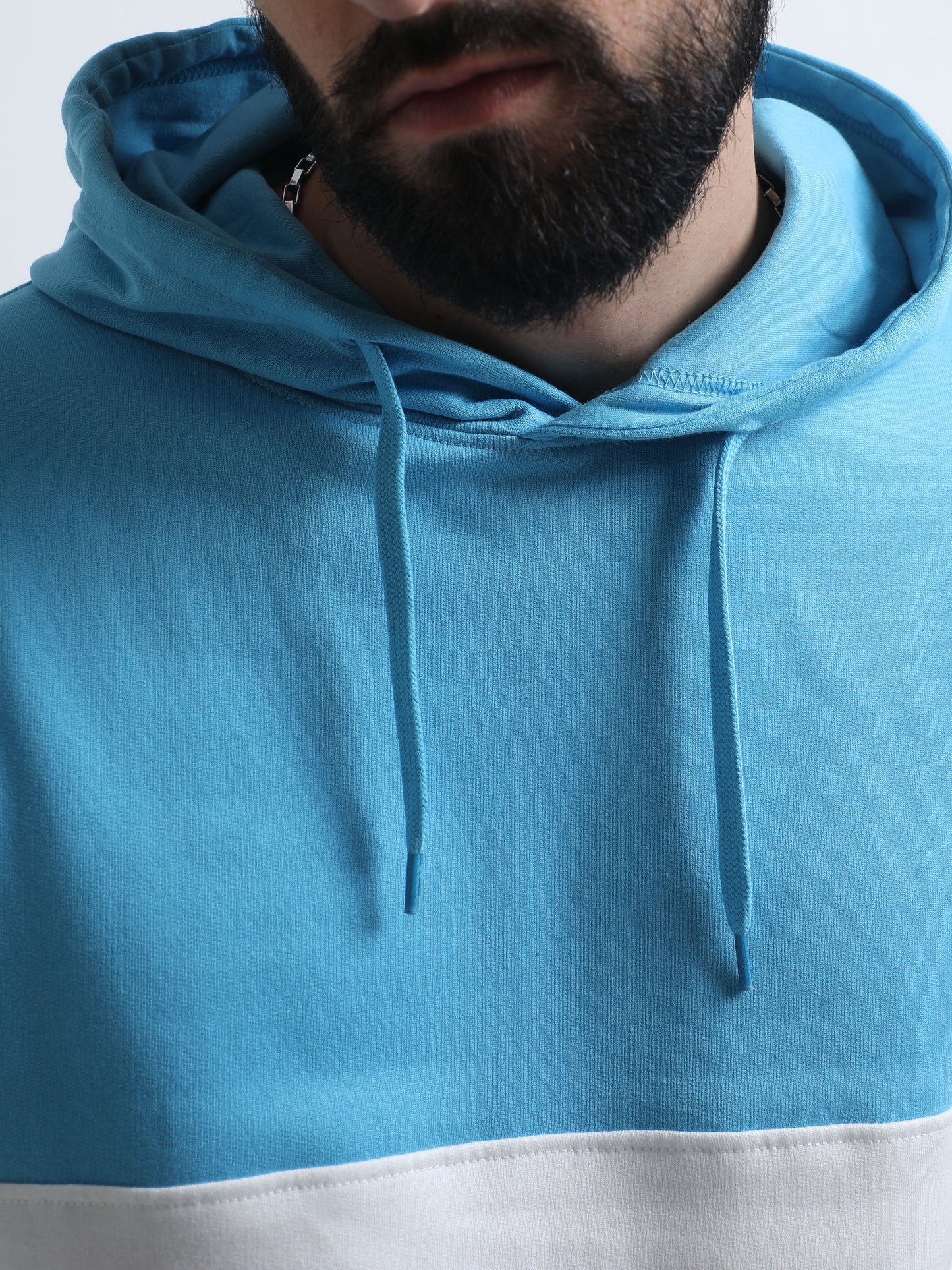 HOODED PULL OVER SWEATSHIRT