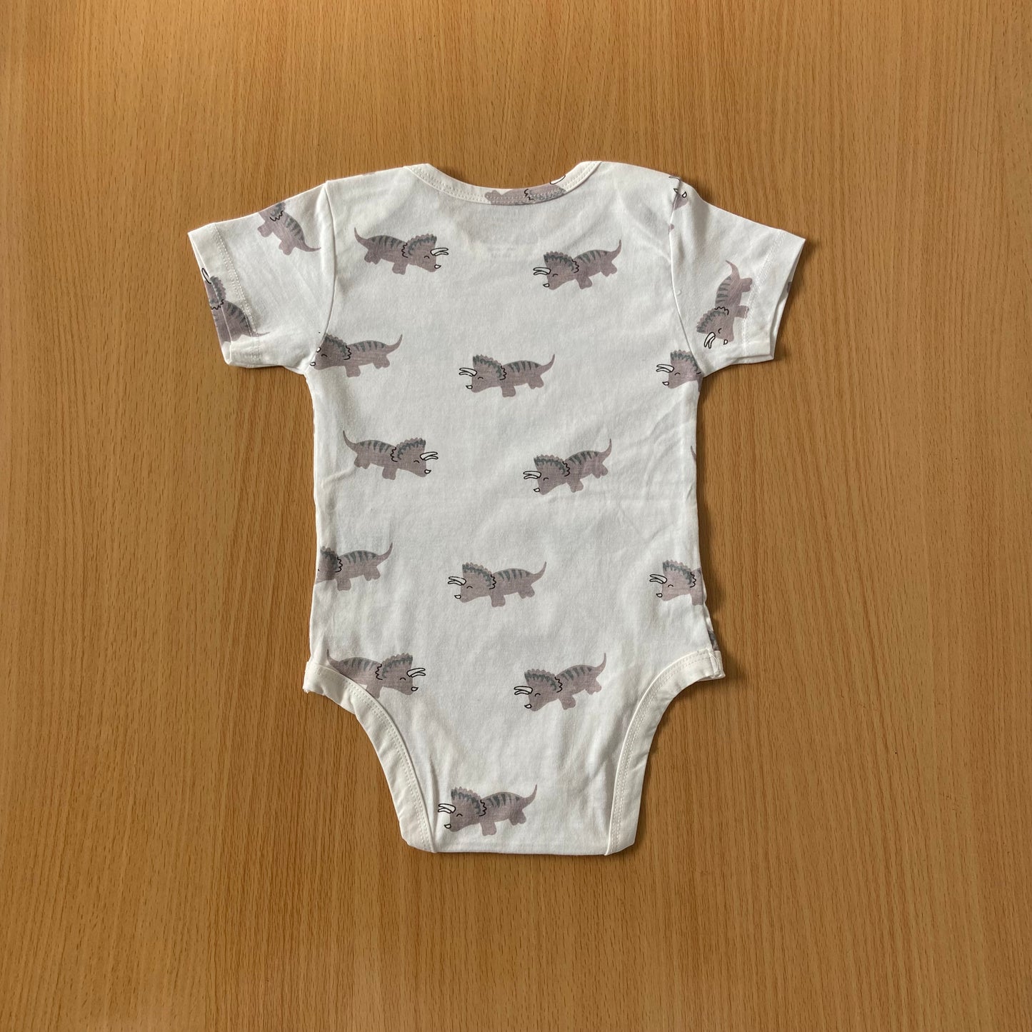 Organic Cotton Unisex Infant Romper with Cute Prints – Half Sleeve IP14
