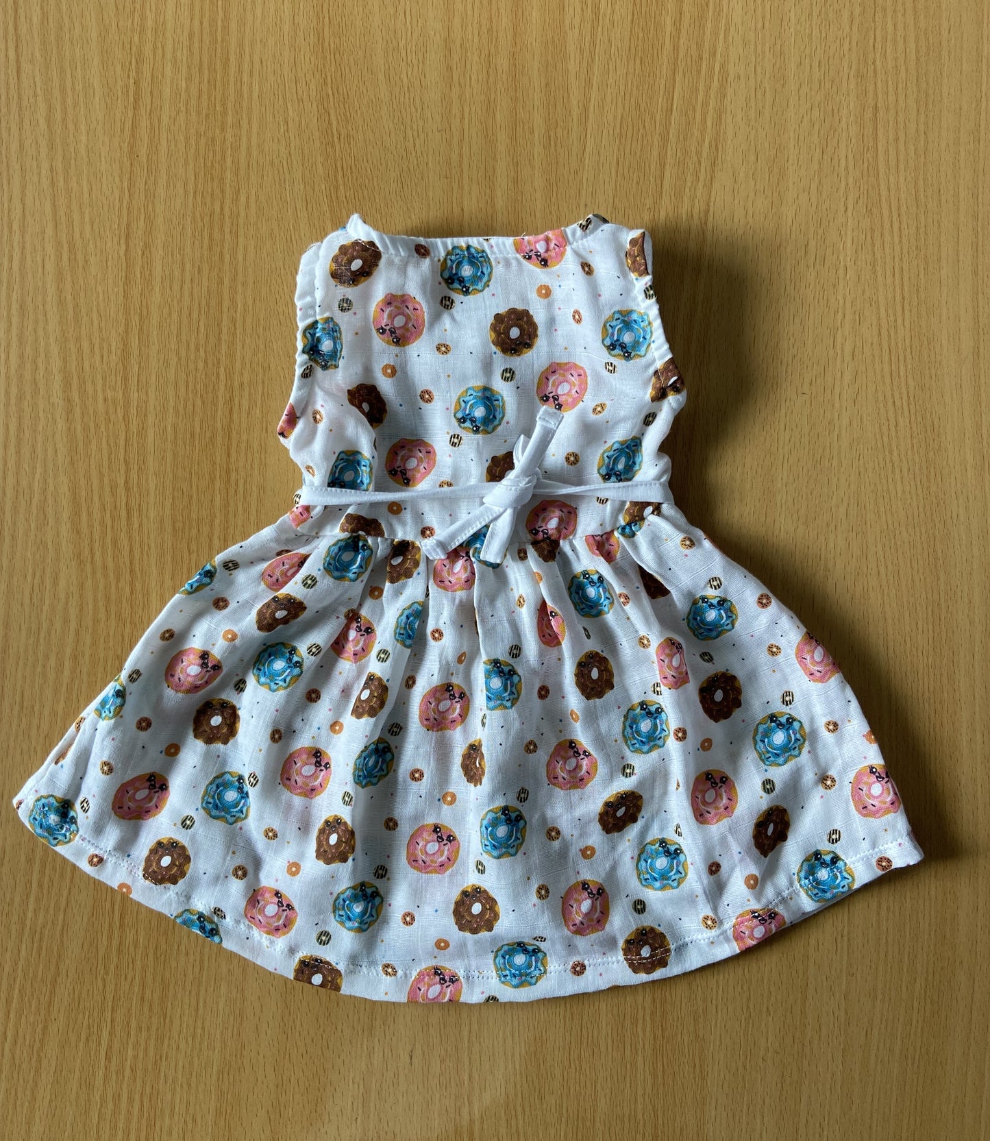 Organic Cotton Muslin Sleeveless Frock