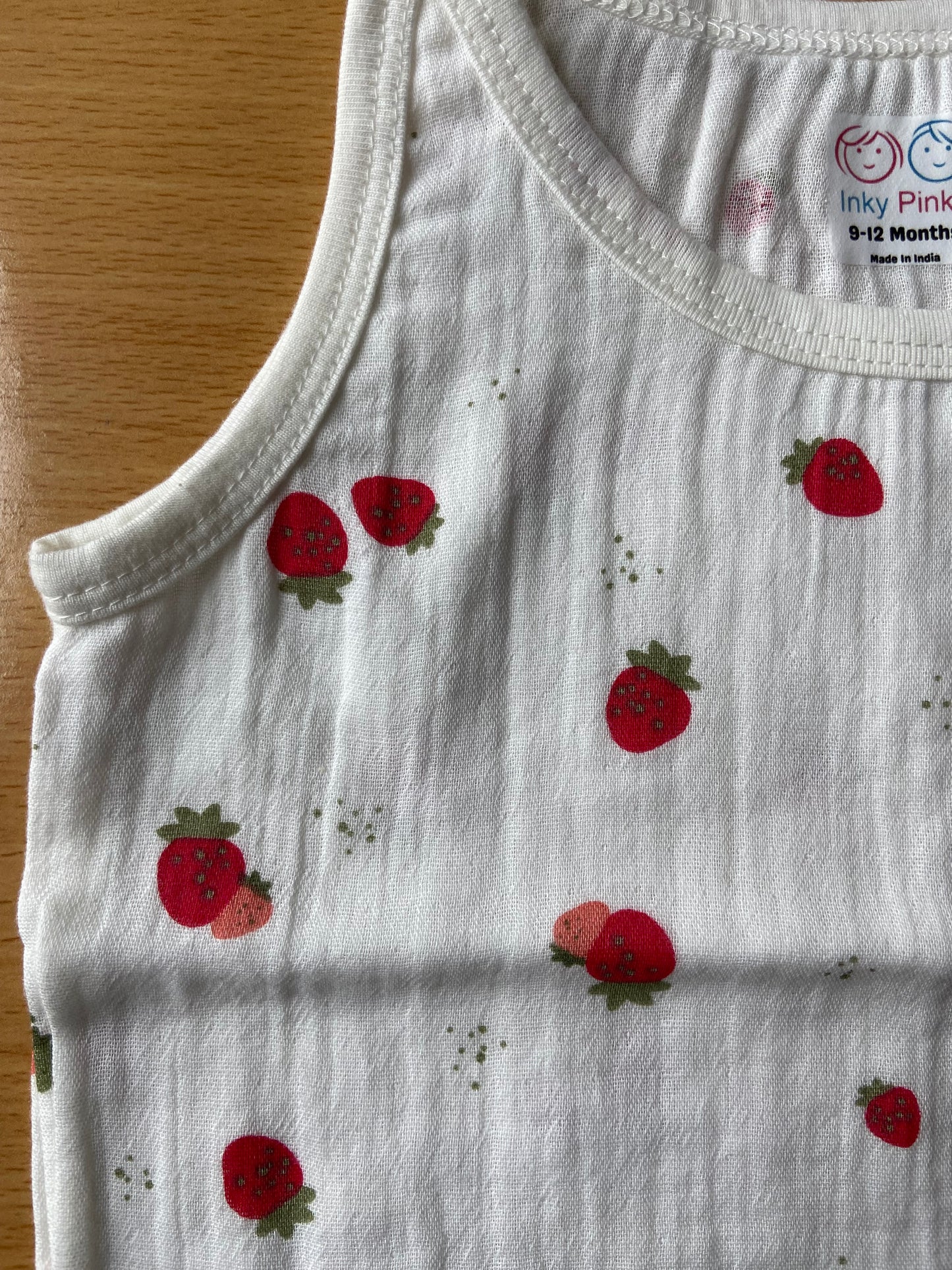 Organic Cotton Muslin Unisex Knot Jhabla IP21