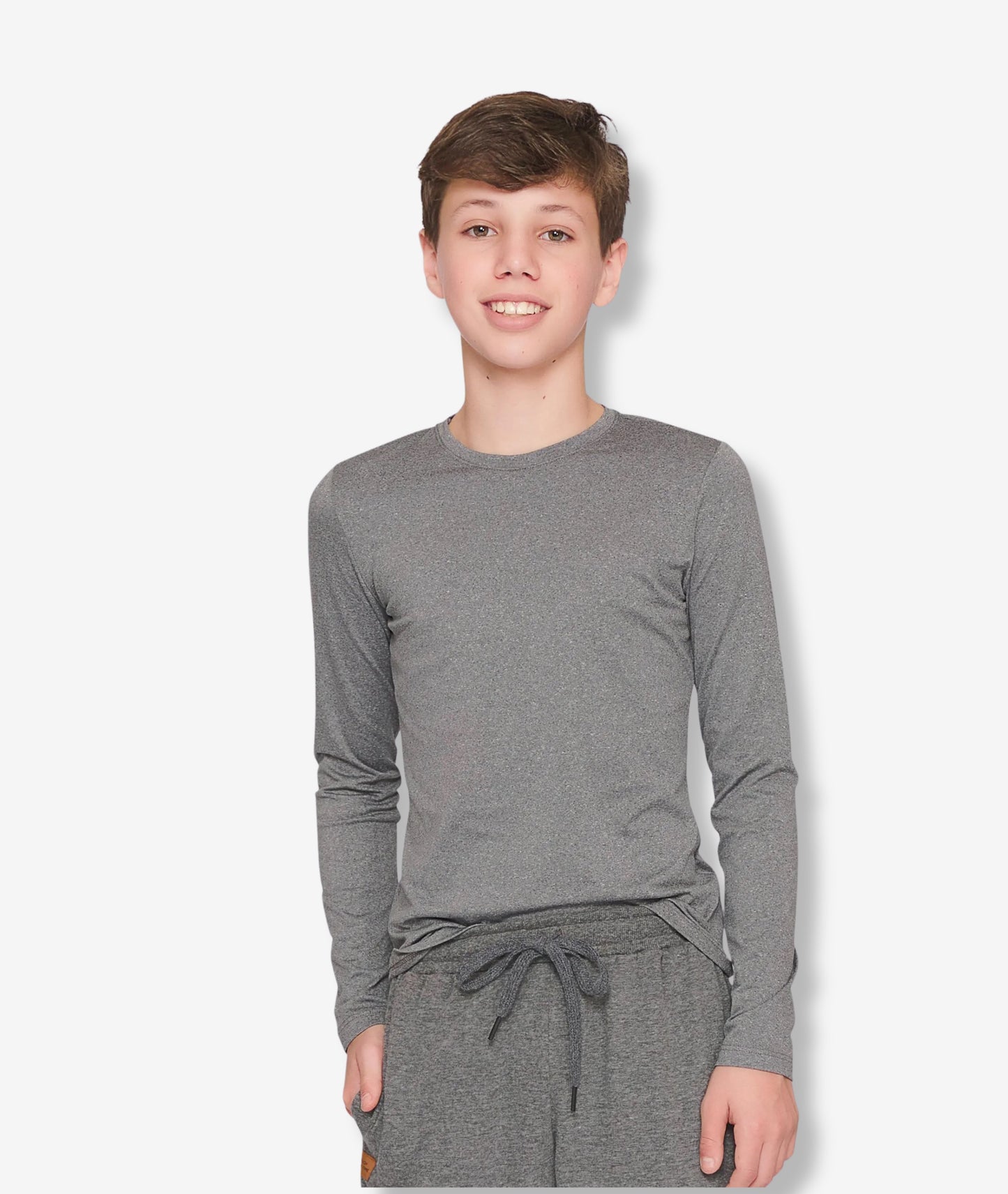 BOYS FULL SLEEVE PLAIN COTTON T-SHIRT