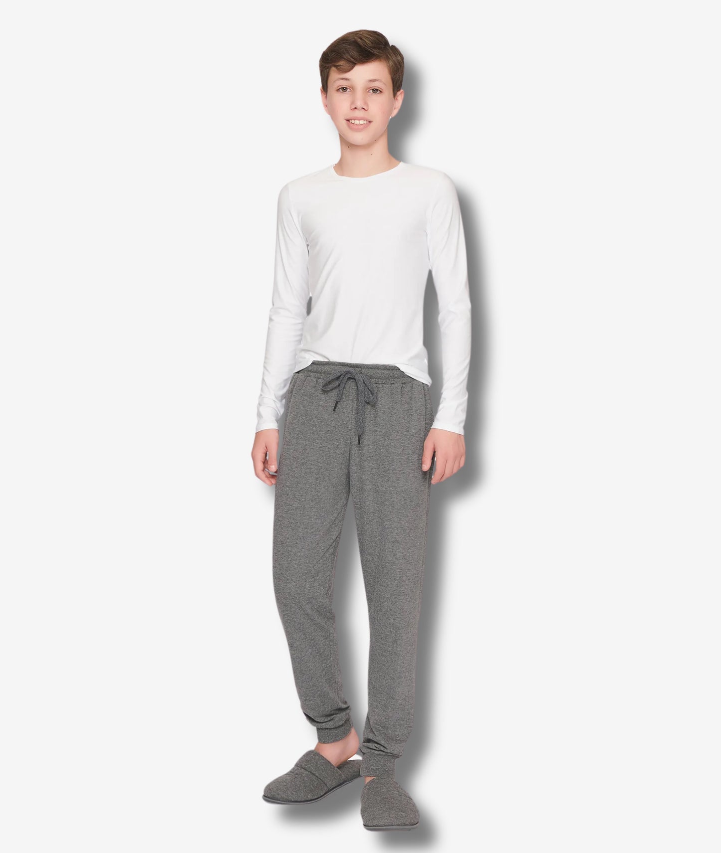 BOYS FULL SLEEVE PLAIN COTTON T-SHIRT