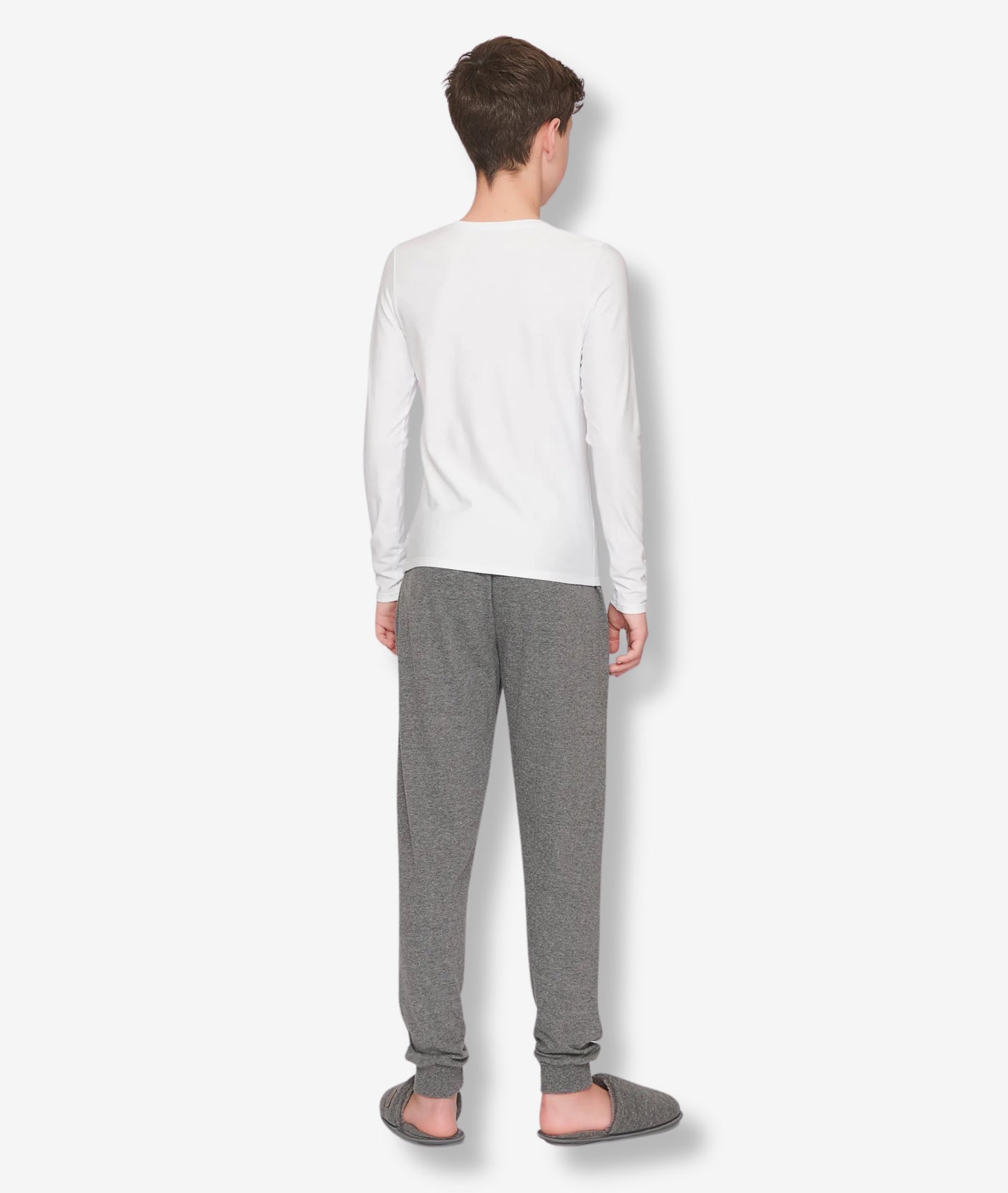 BOYS FULL SLEEVE PLAIN COTTON T-SHIRT