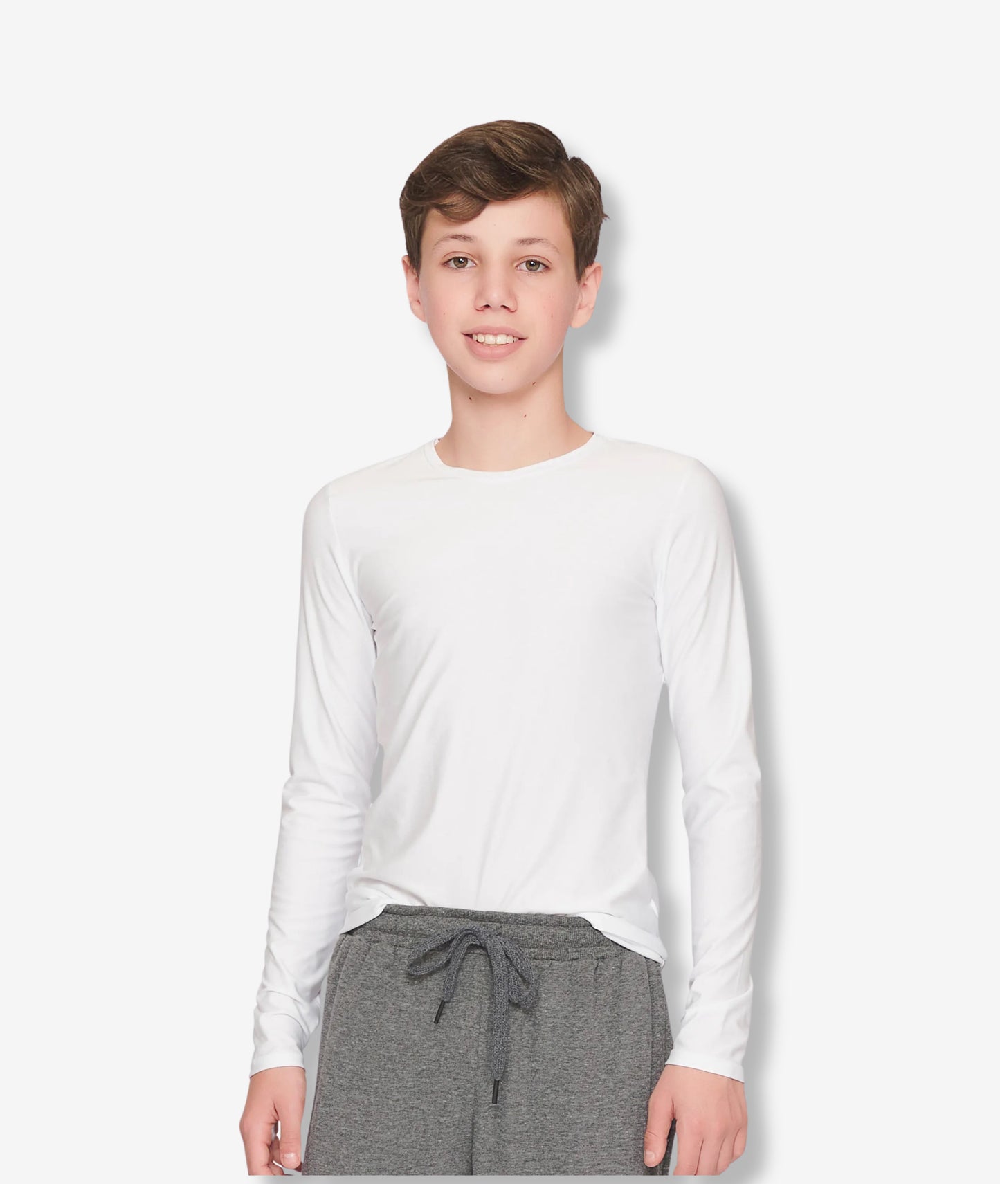 BOYS FULL SLEEVE PLAIN COTTON T-SHIRT