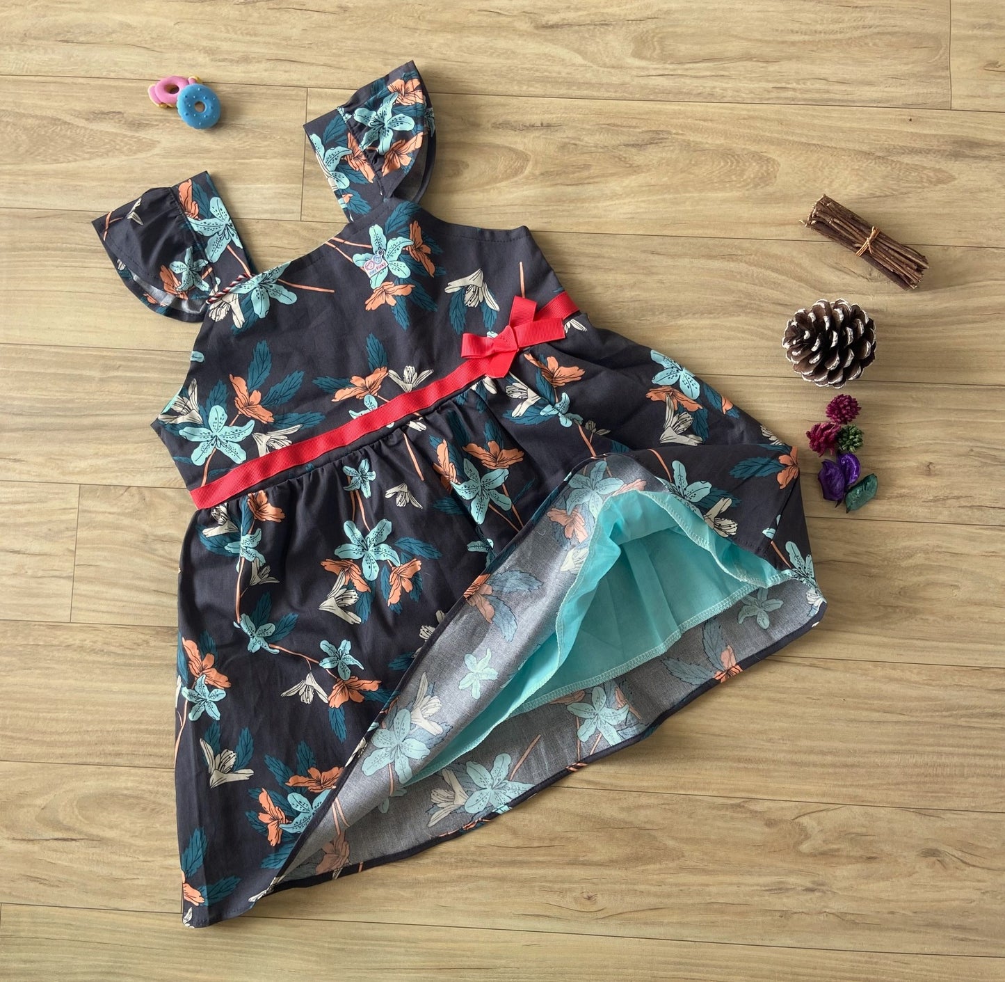 Baby Girl Woven Printed Frock