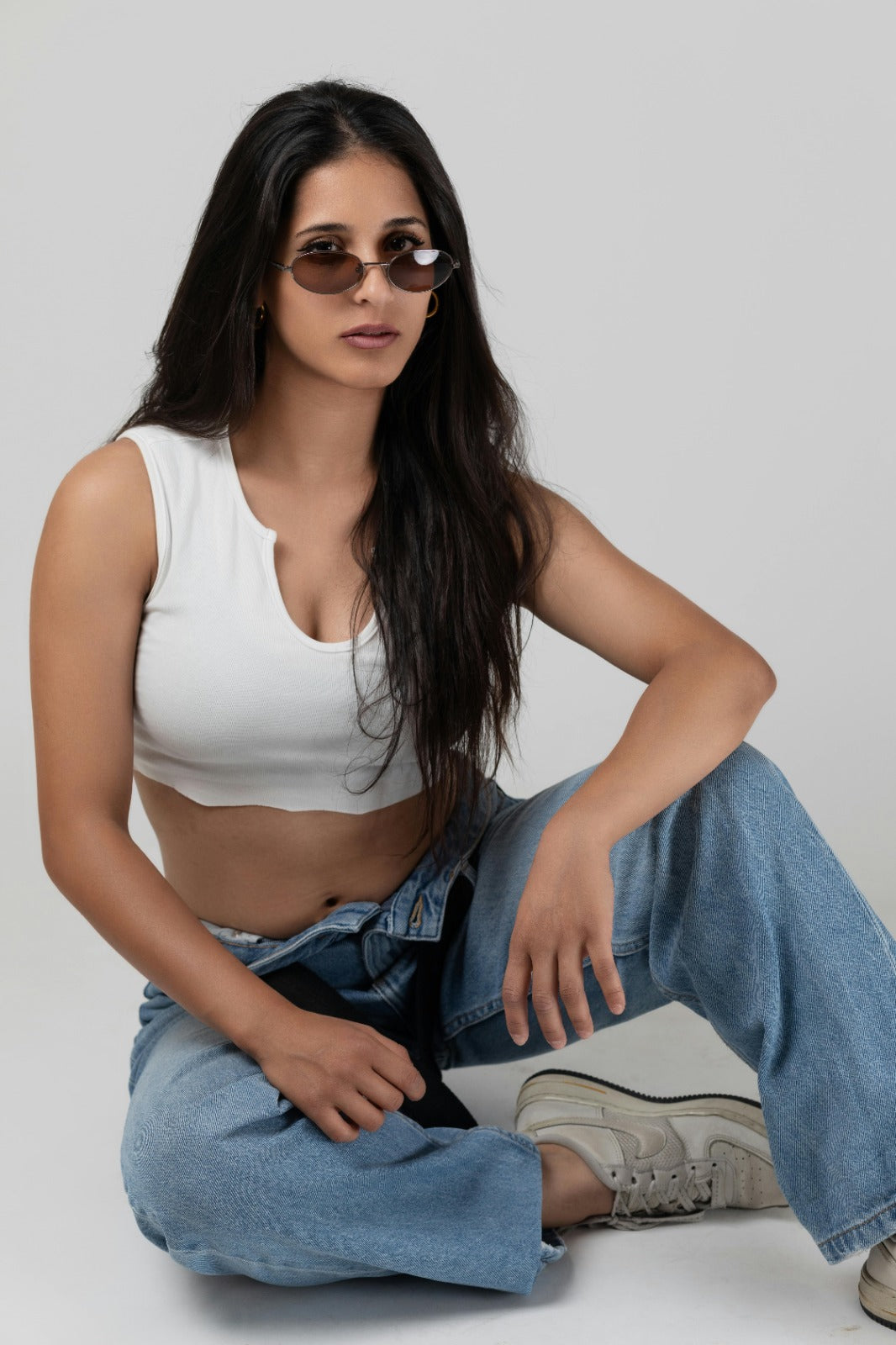 Notch Me Up Ribbed Crop Top
