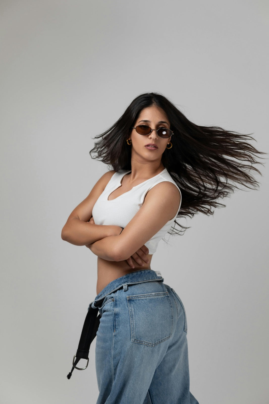 Notch Me Up Ribbed Crop Top
