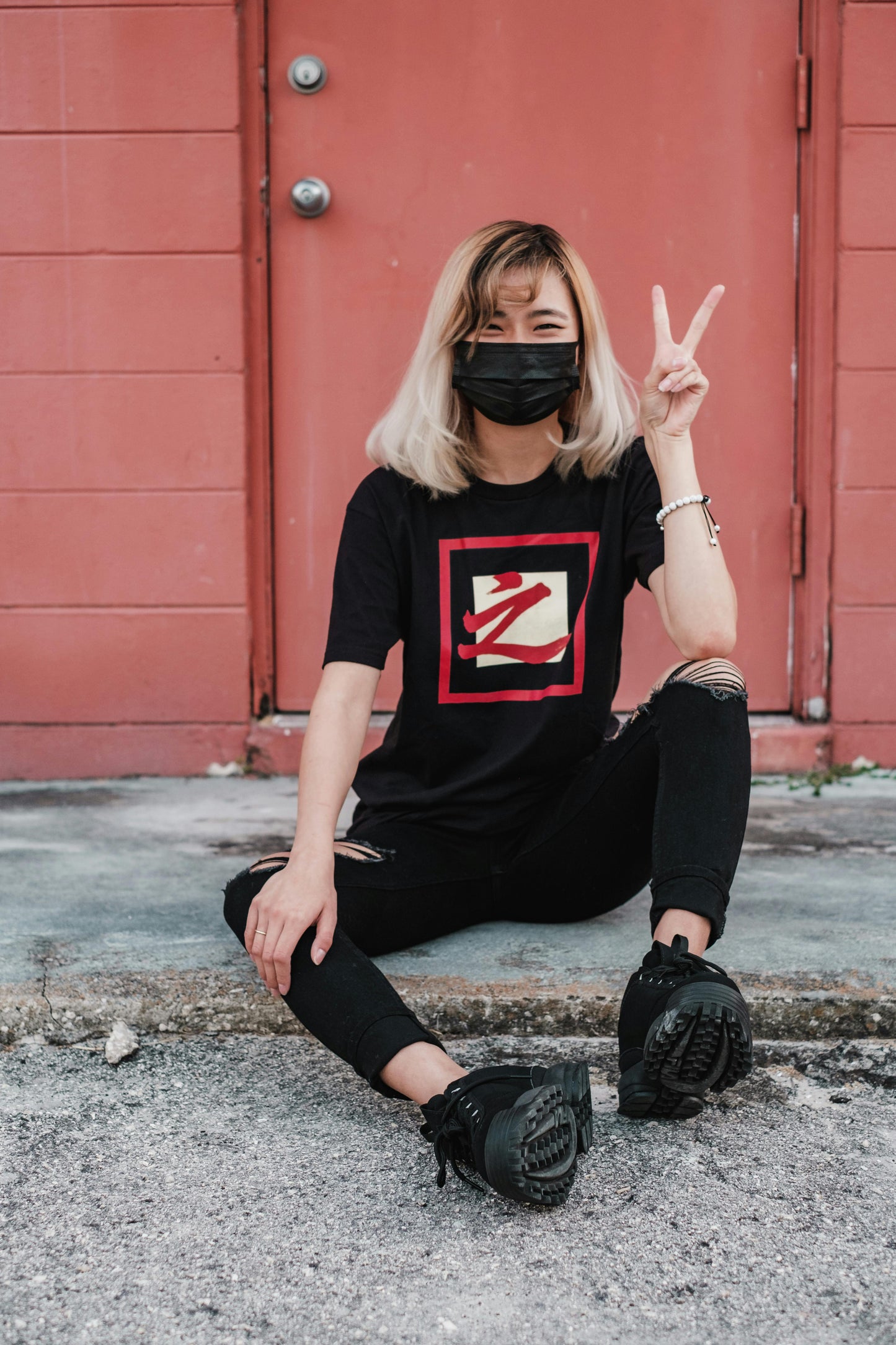 Zen Edge Printed Cotton T-Shirt