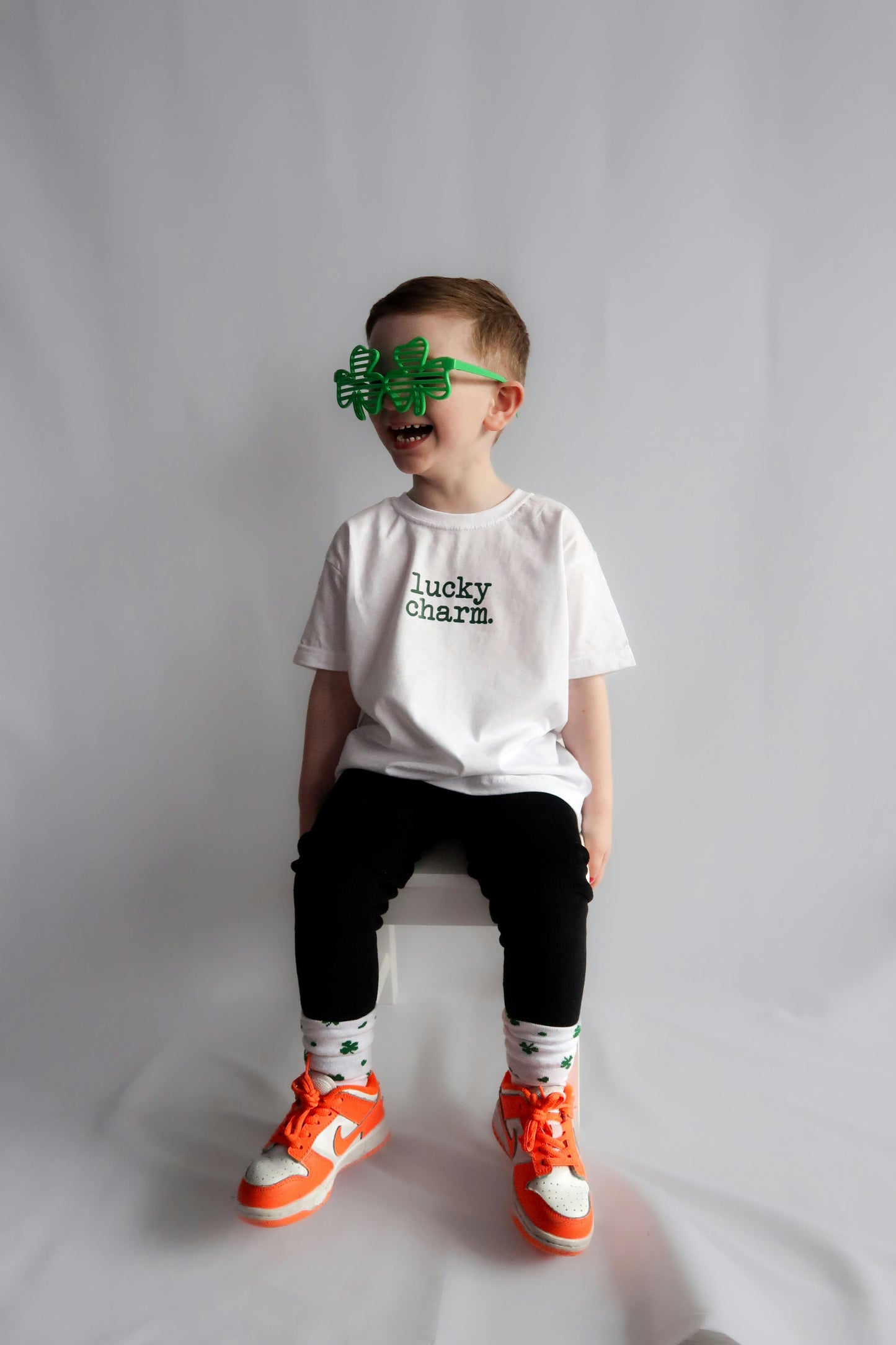 Lucky Charm Printed Cotton T-Shirt