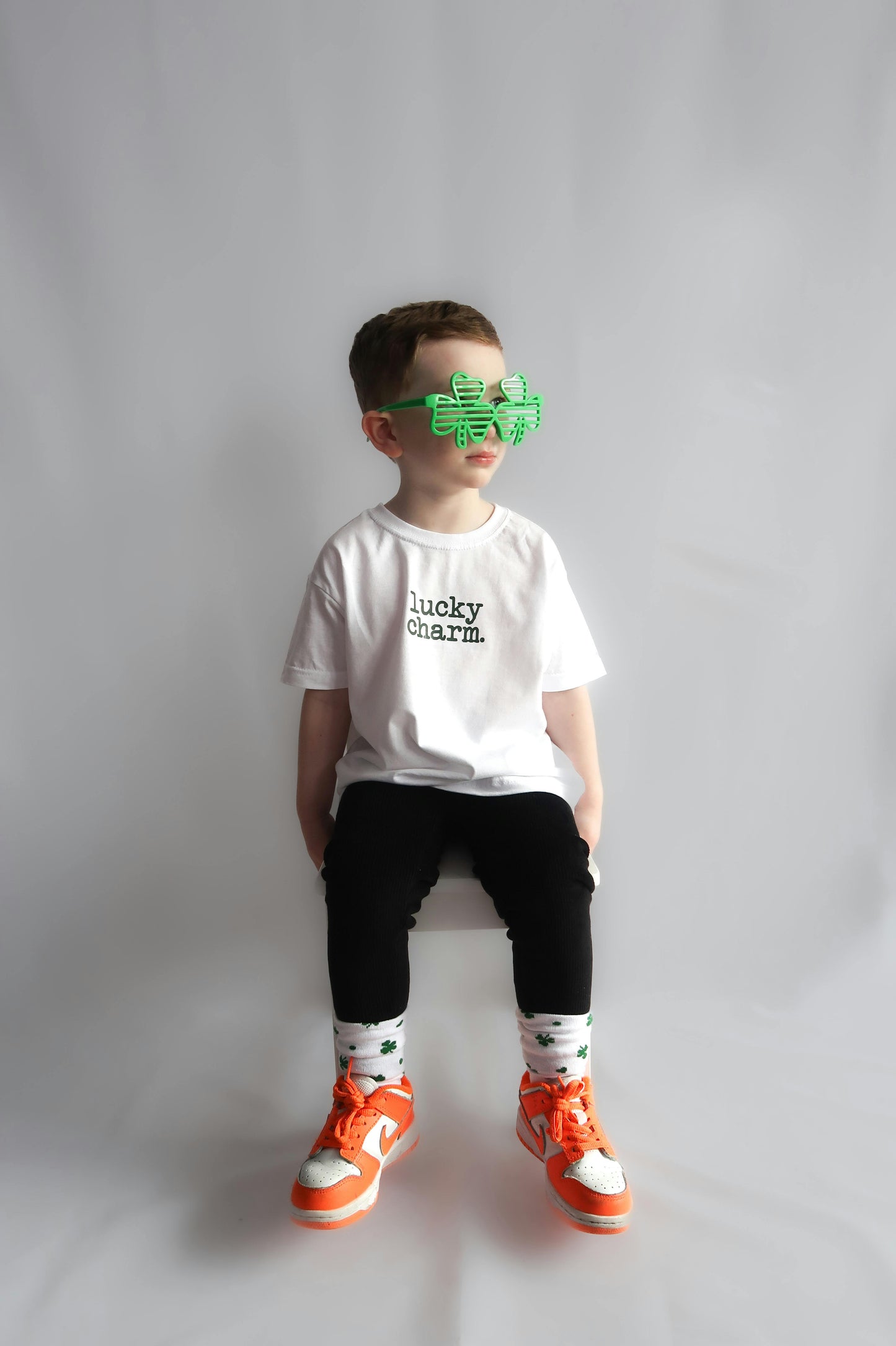 Lucky Charm Printed Cotton T-Shirt