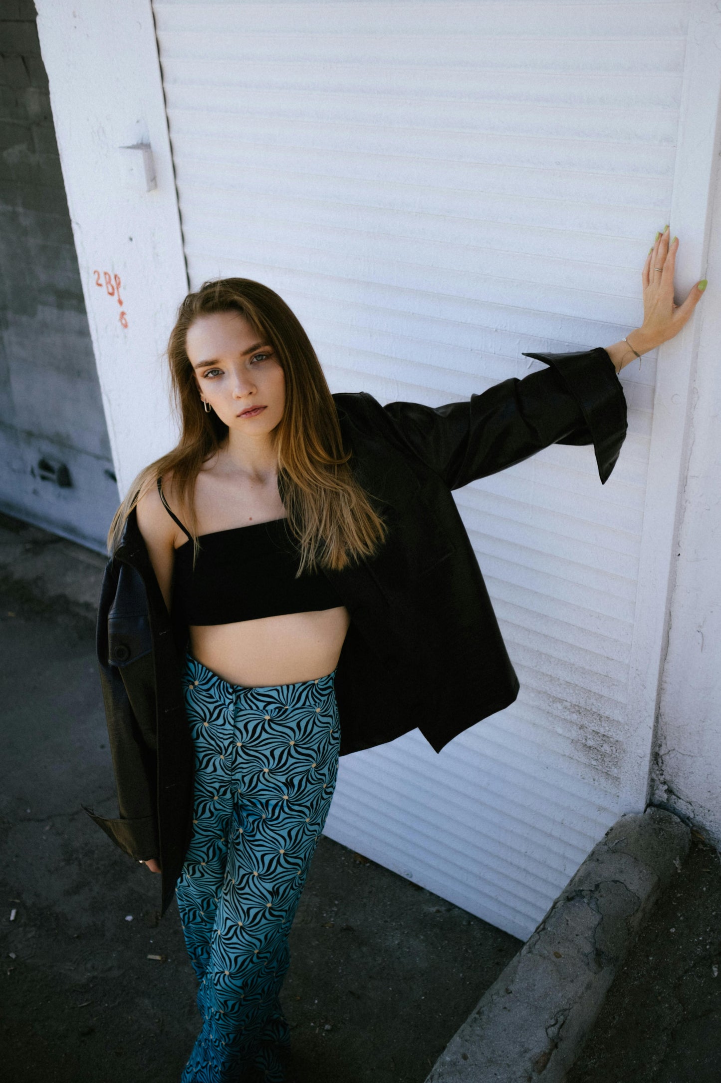 Minimalist Ribbed Strappy Crop