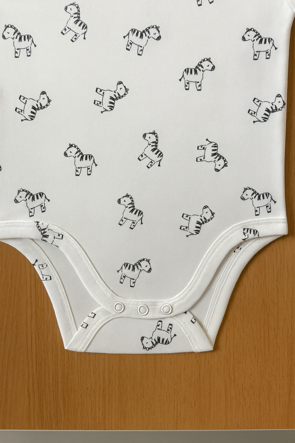 Organic Cotton Unisex Infant Romper with Cute Prints – Half Sleeve IP14