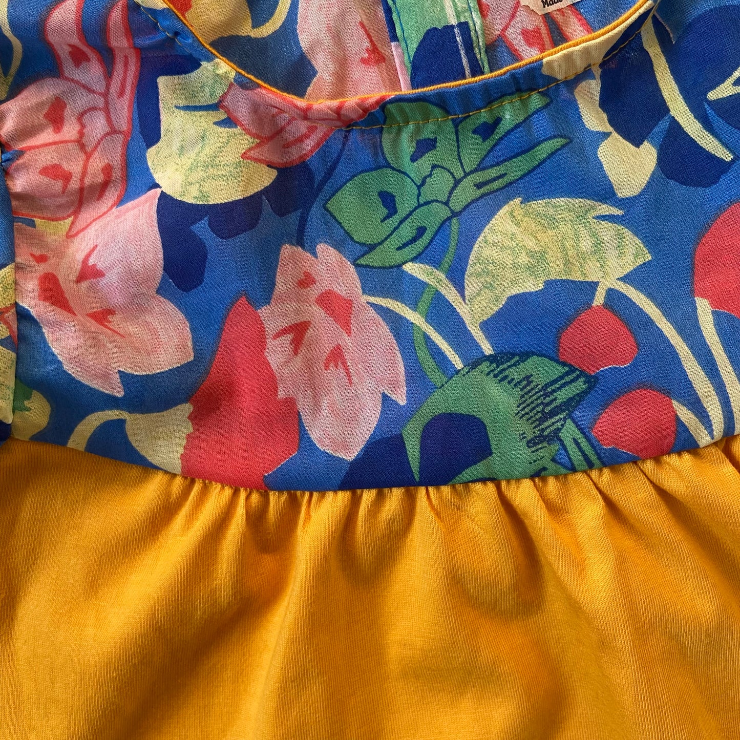 Girls Cotton Trendy Frill Sleeve Frock