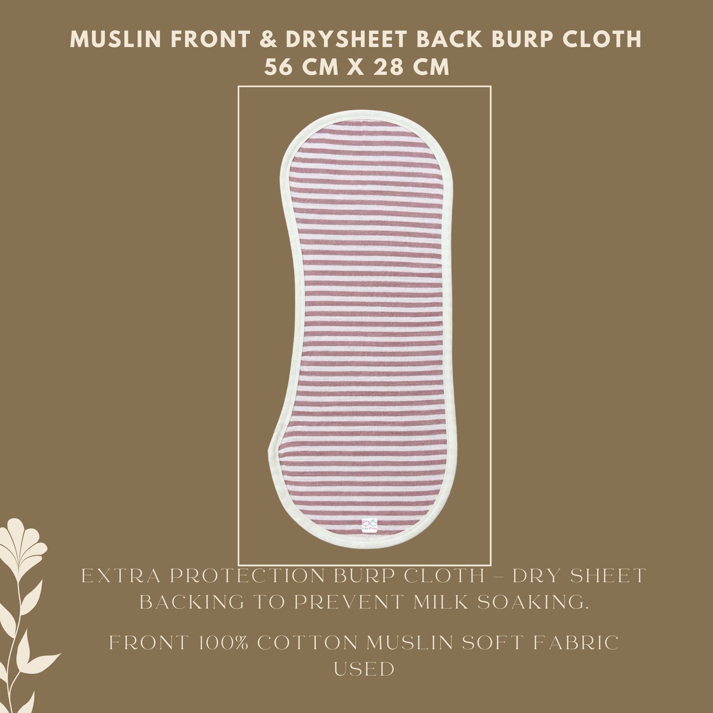 Burp Cloth Combo 3 Pcs Pack IP17