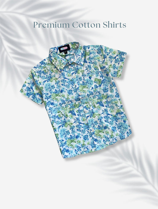 Premium Kids Cotton Printed Shirts