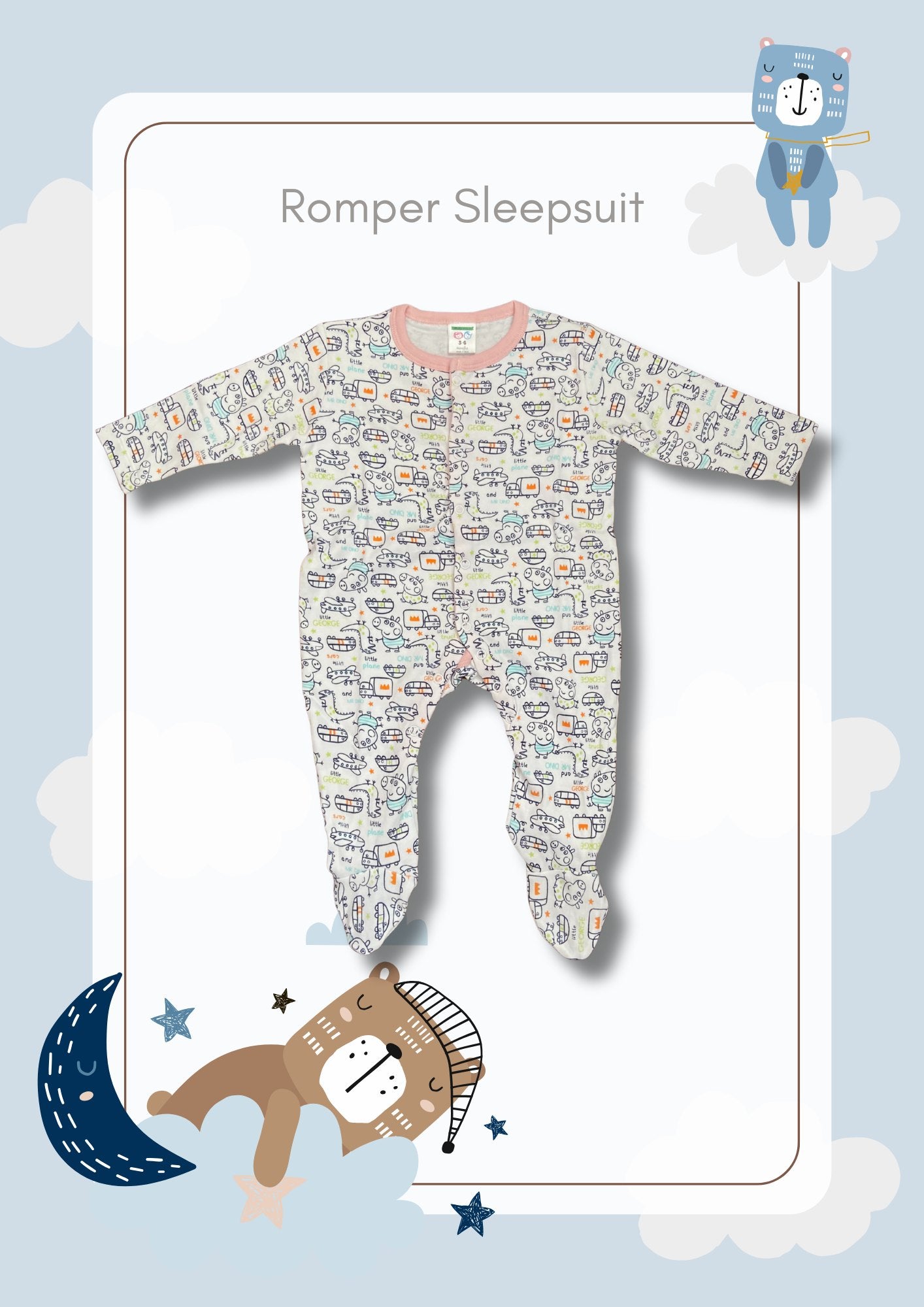 Unisex Romper Sleepsuit - OFFER IP9