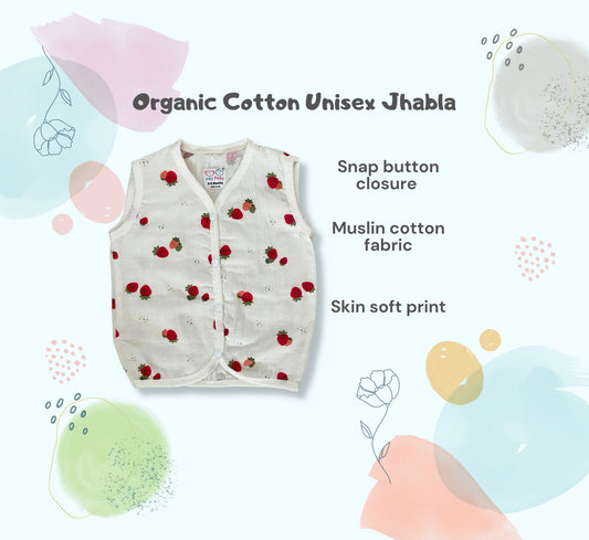 Organic Cotton Unisex Muslin Jhabla