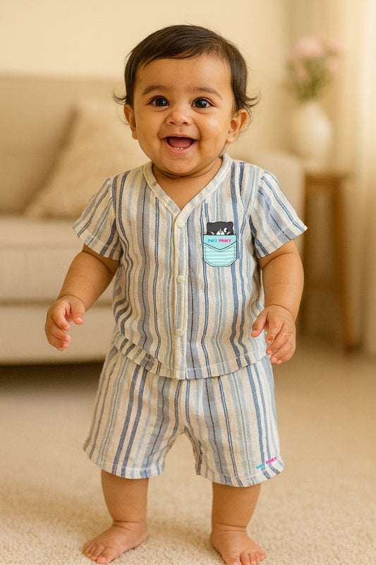 Organic Cotton  Unisex Muslin Co-Ord Premium Cotton