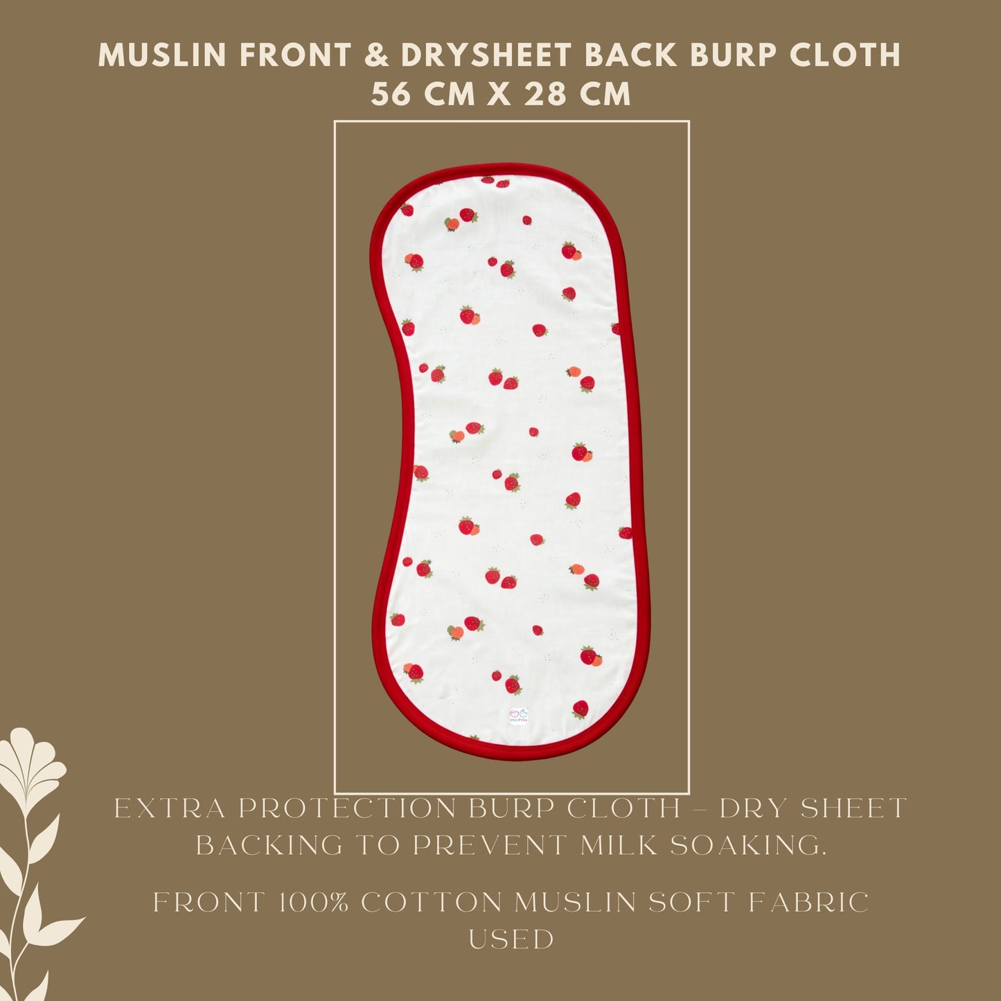 Burp Cloth Combo 3 Pcs Pack IP17