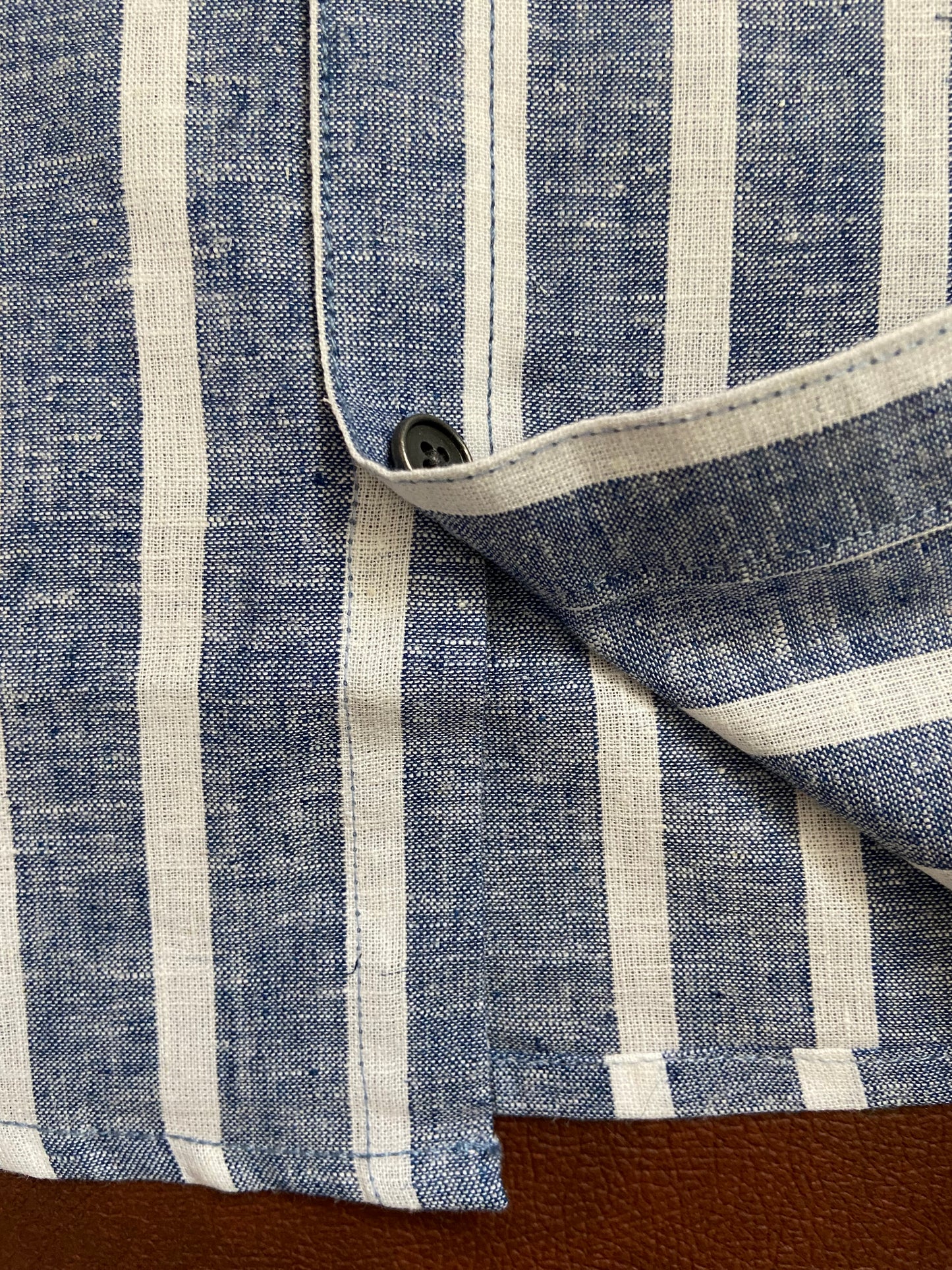 Unisex Kids Linen Cotton Half Sleeve Woven Shirt IP15