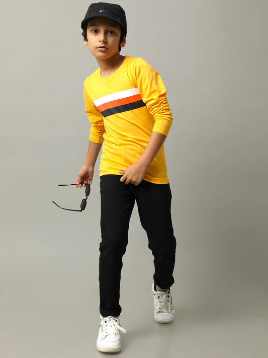 BOYS PRINTED COTTON T-SHIRT