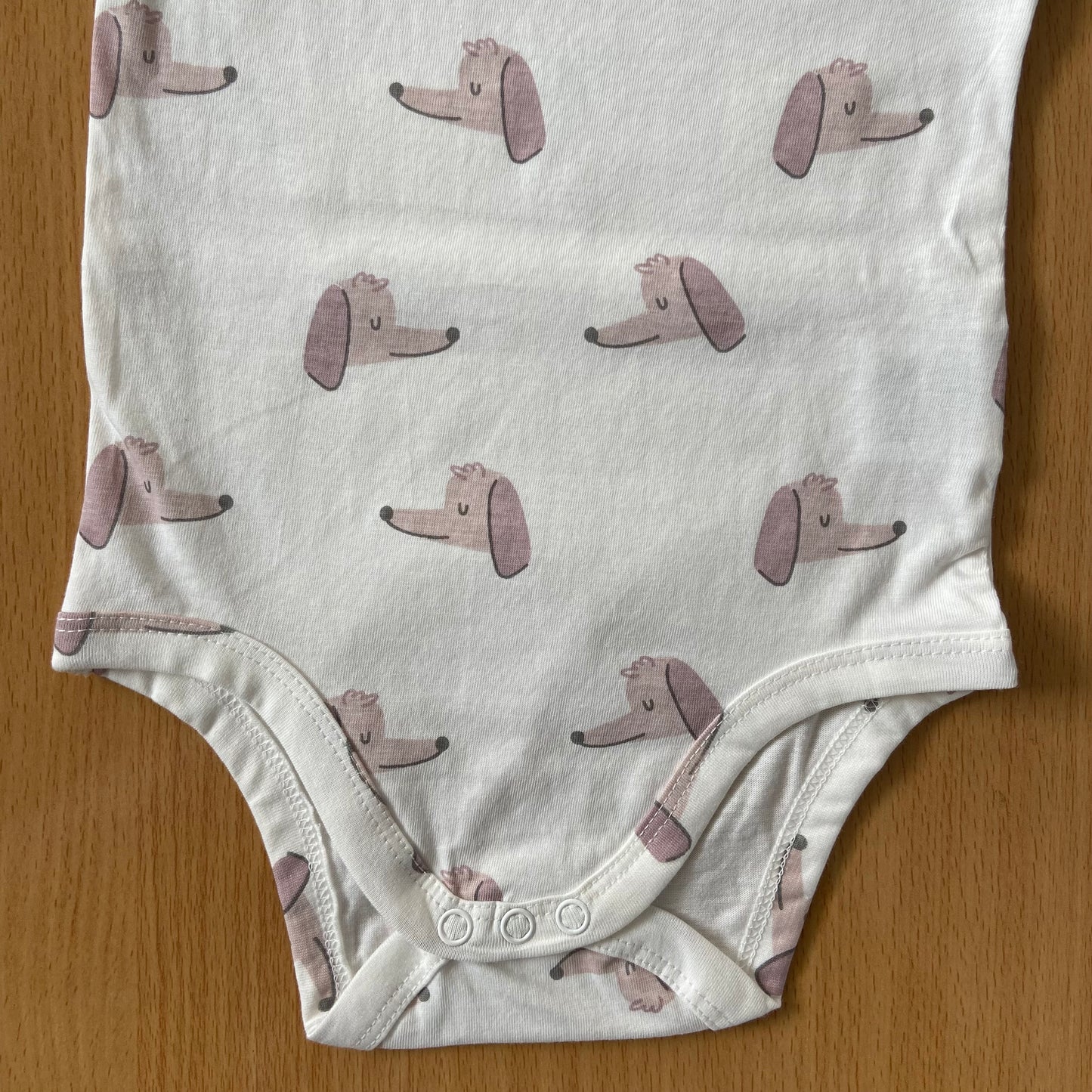 Organic Cotton Unisex Infant Romper with Cute Prints – Half Sleeve IP14