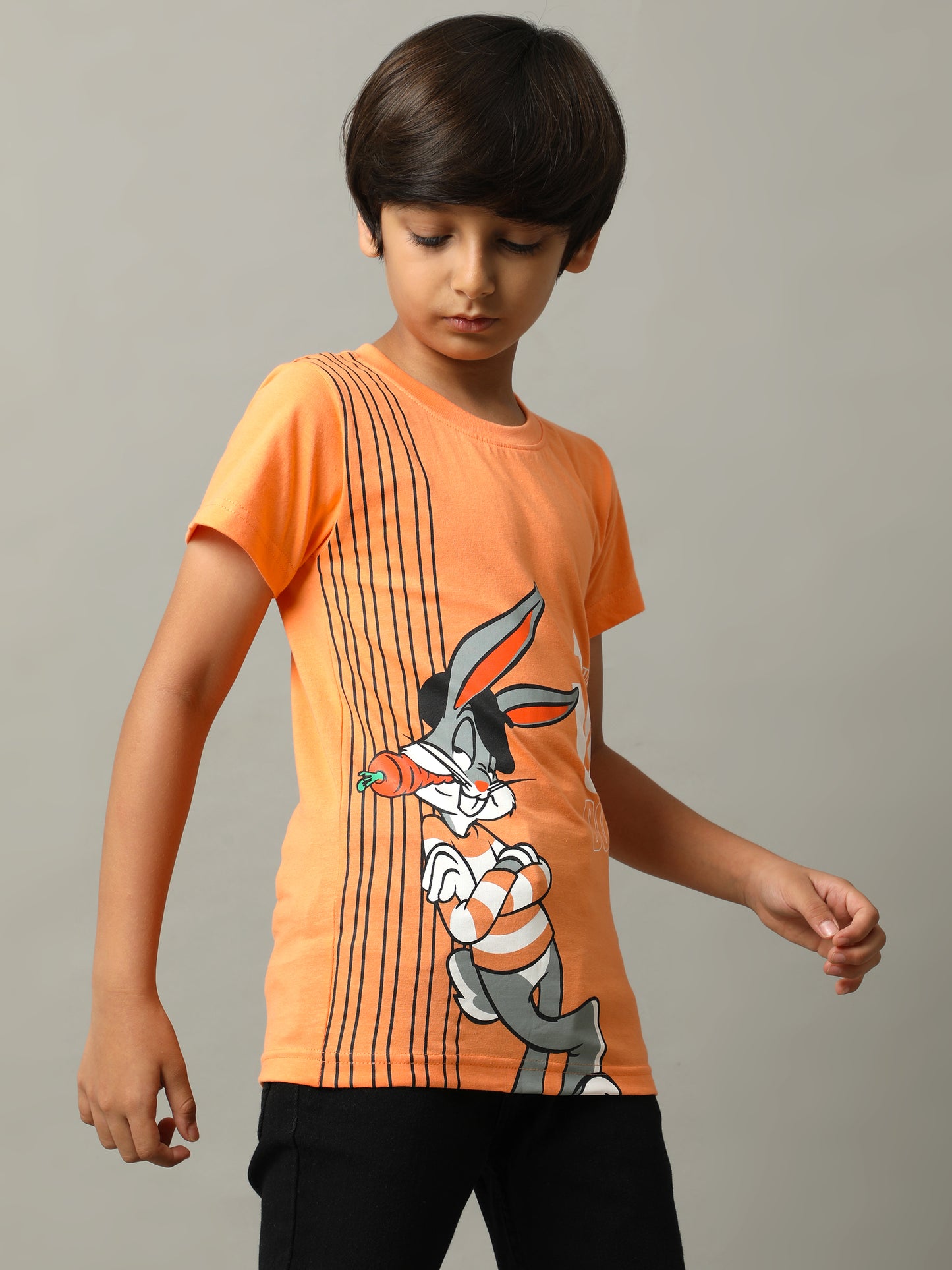 BOYS PRINTED COTTON T-SHIRT