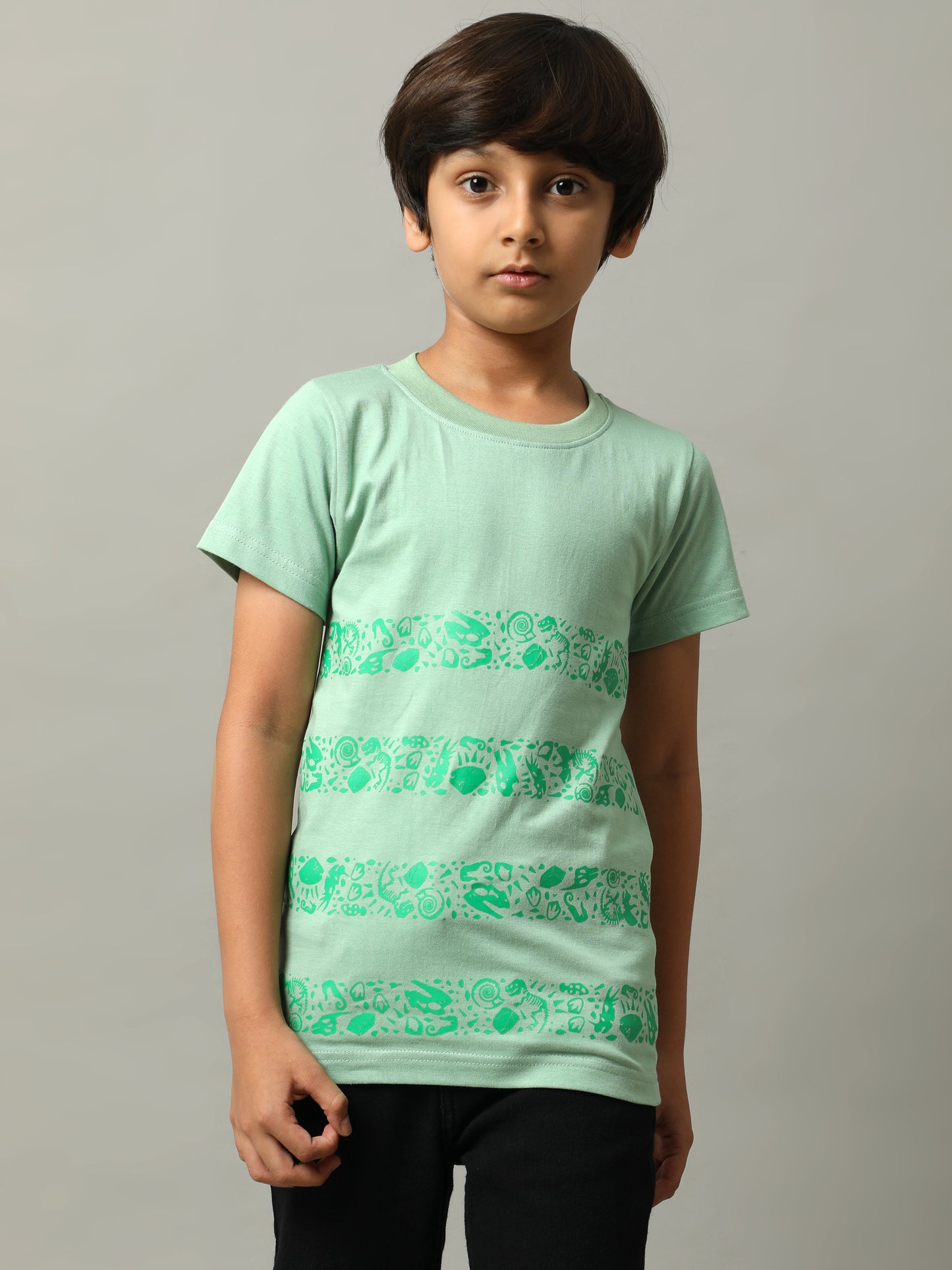 BOYS PRINTED COTTON T-SHIRT